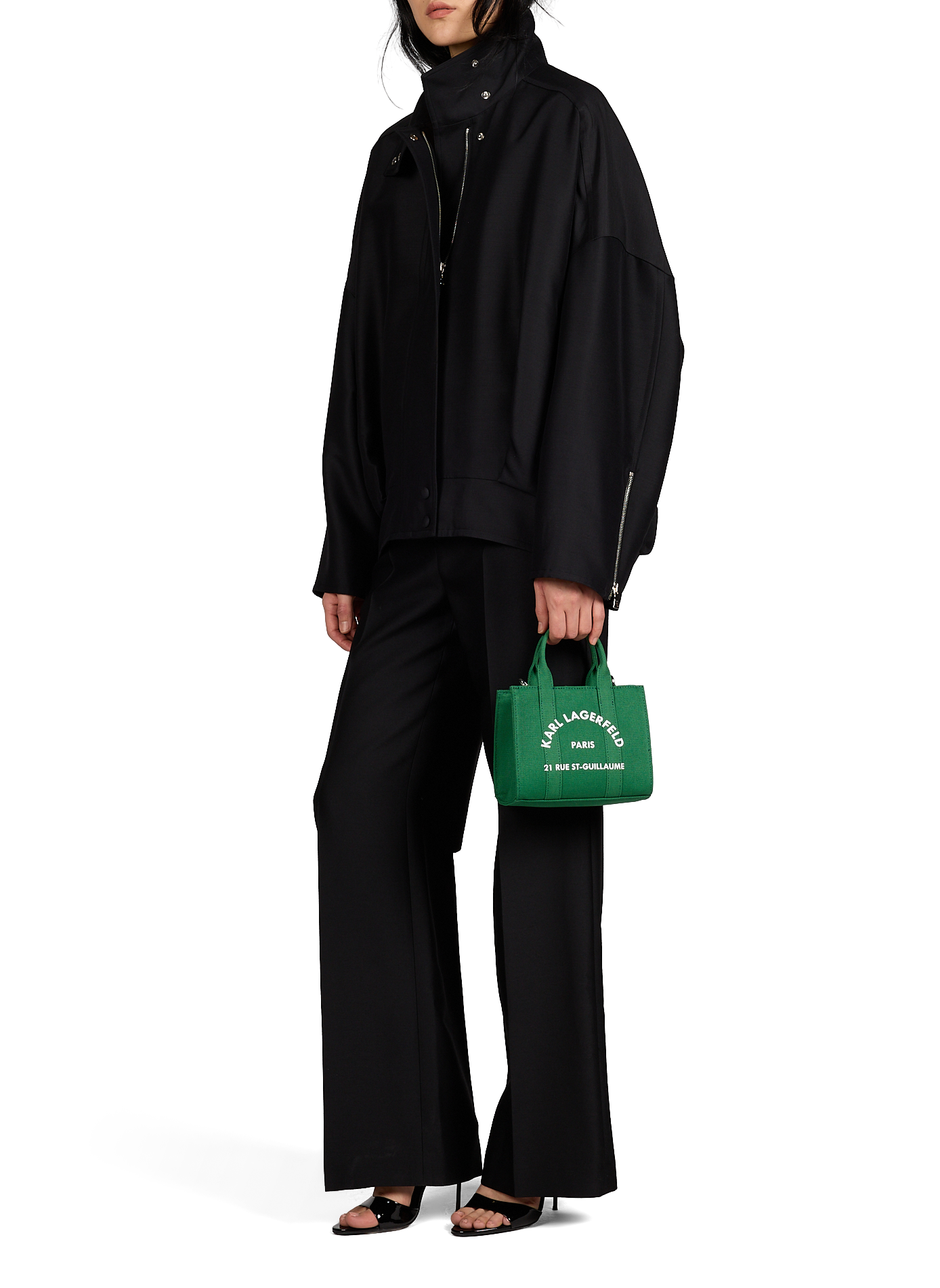 Sac à main 21 Rue St-Guillaume KARL LAGERFELD Vert