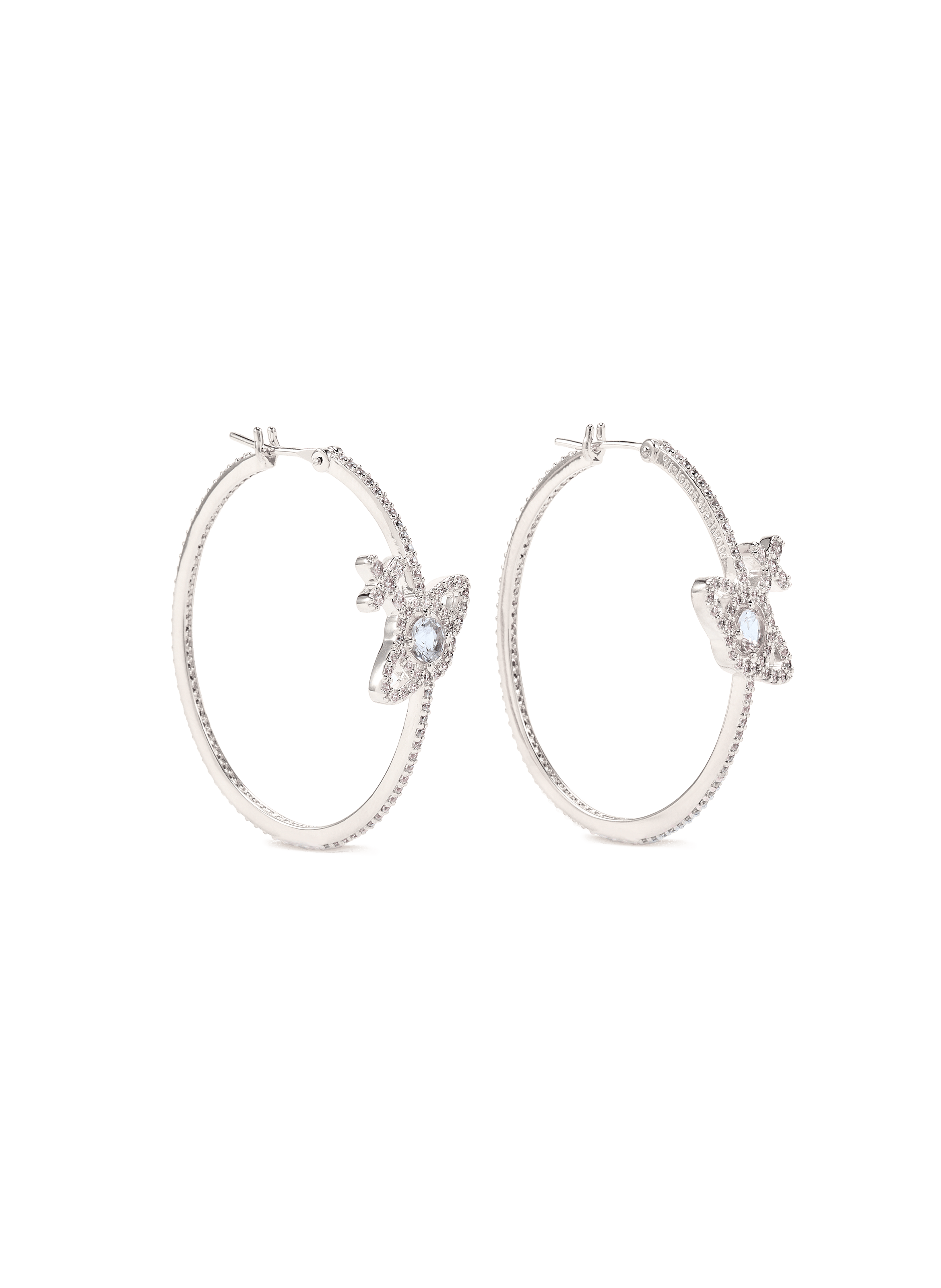 Olympia logo oorringen VIVIENNE WESTWOOD Zilver