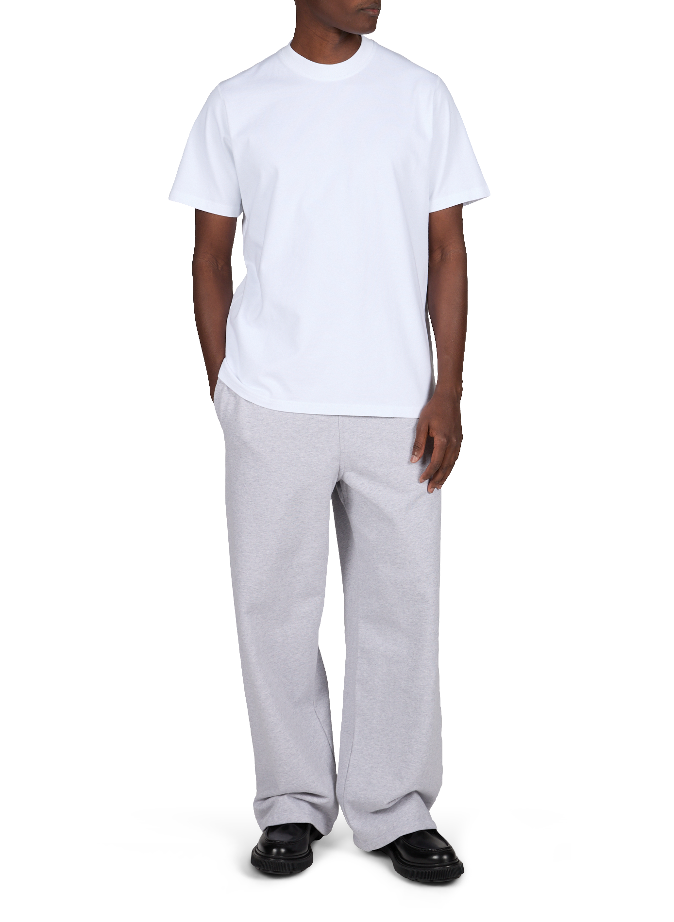 Cotton T-shirt with printed back ARTE ANTWERP White