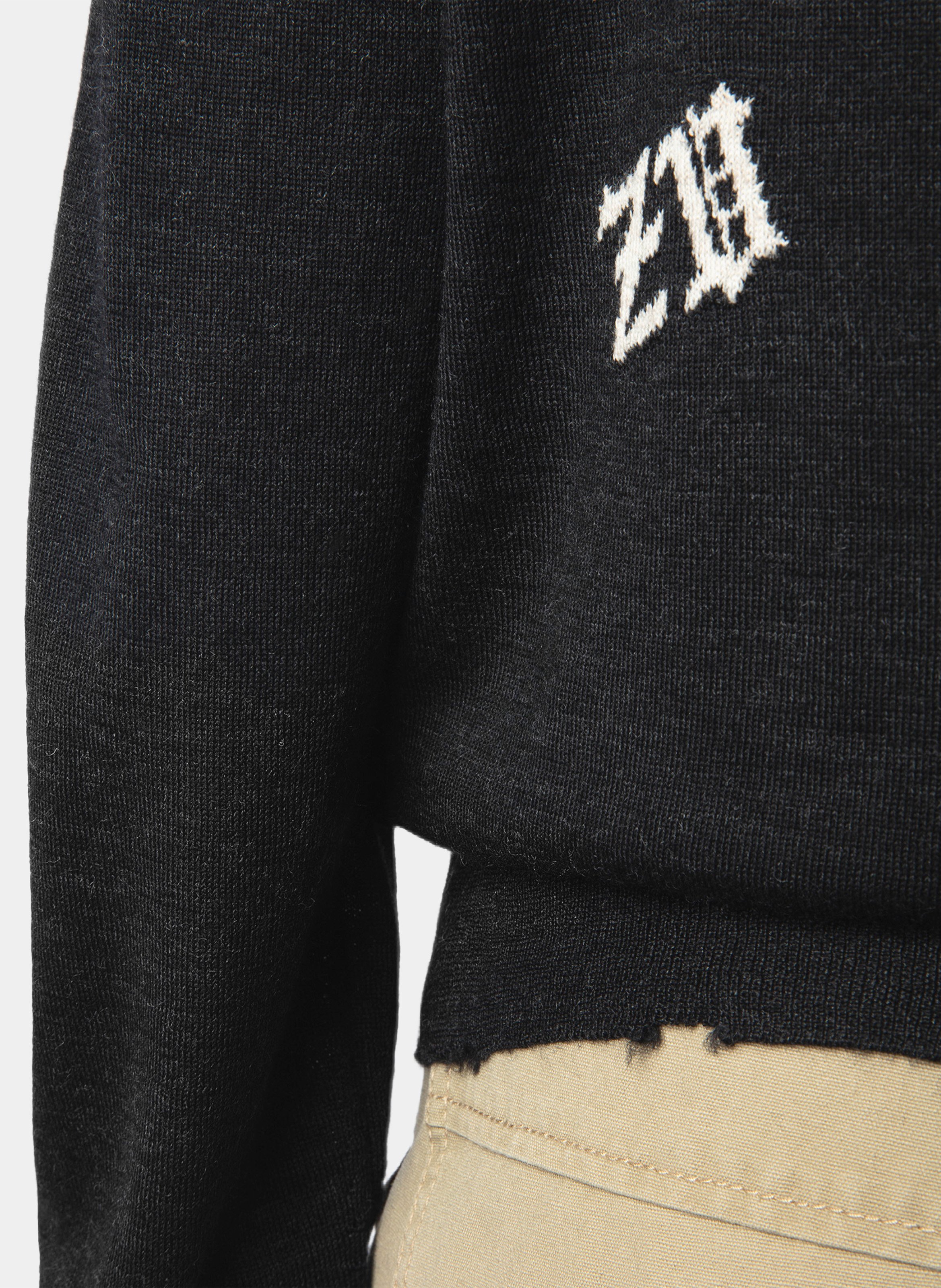 Pull droit en laine ivy ZADIG&VOLTAIRE Gris