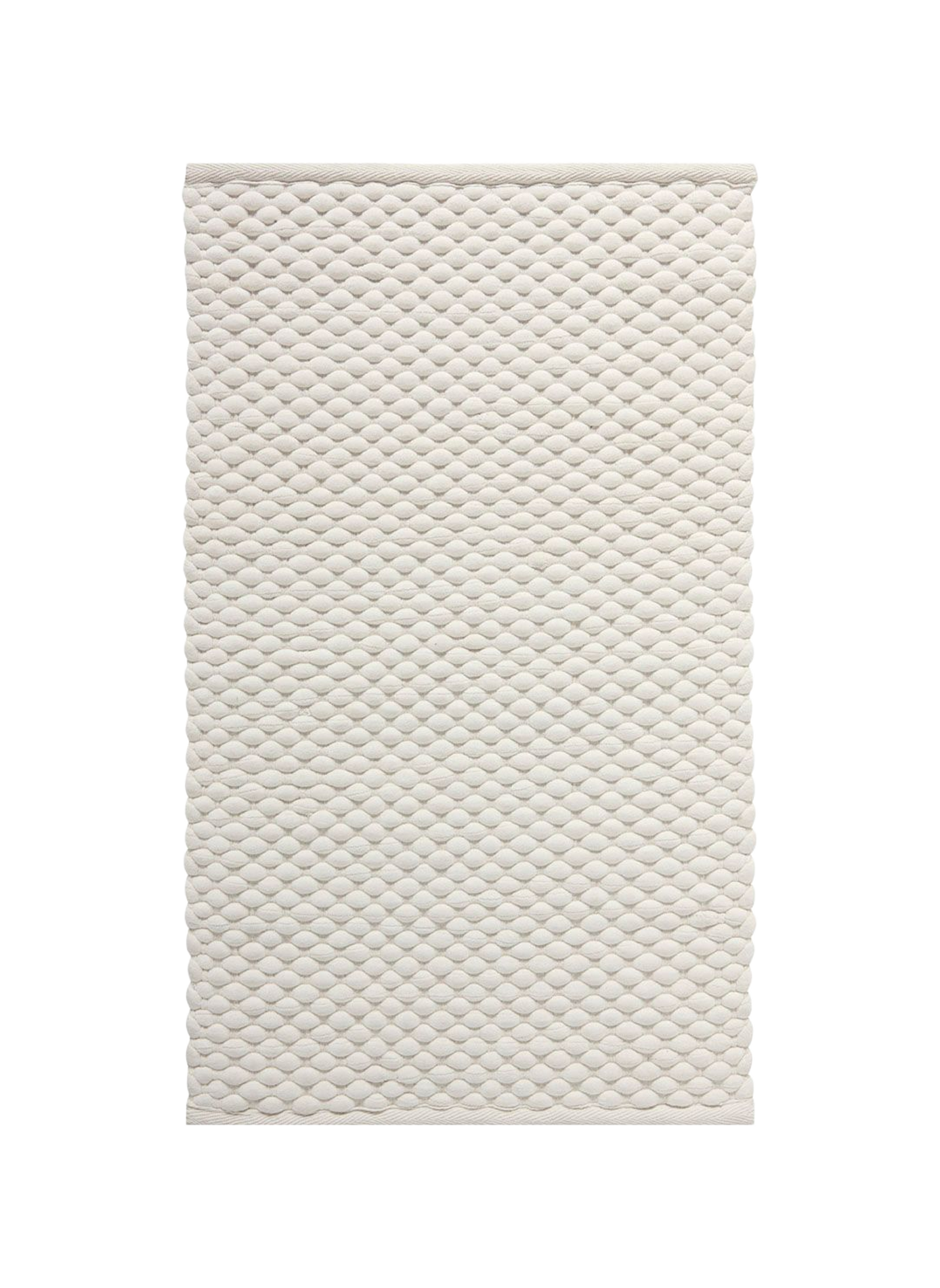 Alfombra de baño Maks de algodón mezclado AQUANOVA Beige
