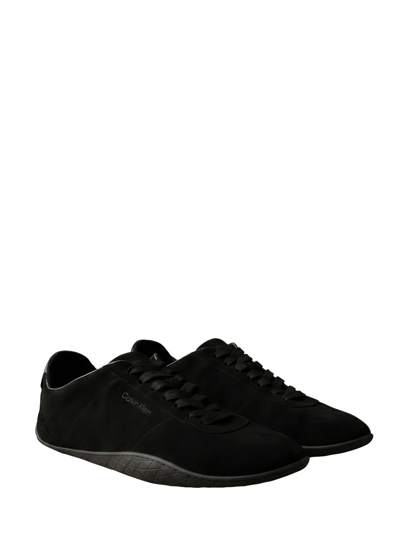 Sneaker aus Wildleder CALVIN KLEIN Schwarz