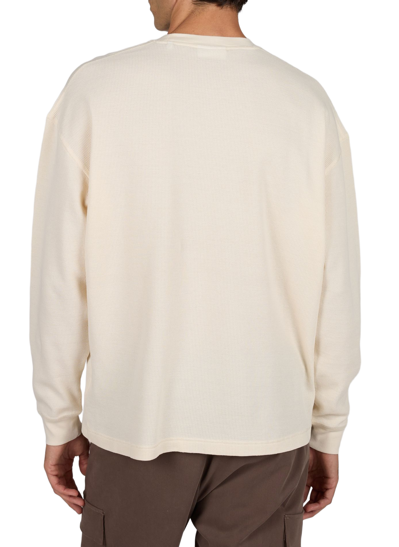 Gerader Rundhalsausschnitt-Pullover aus Baumwollmischung MAISON LABICHE Weiss