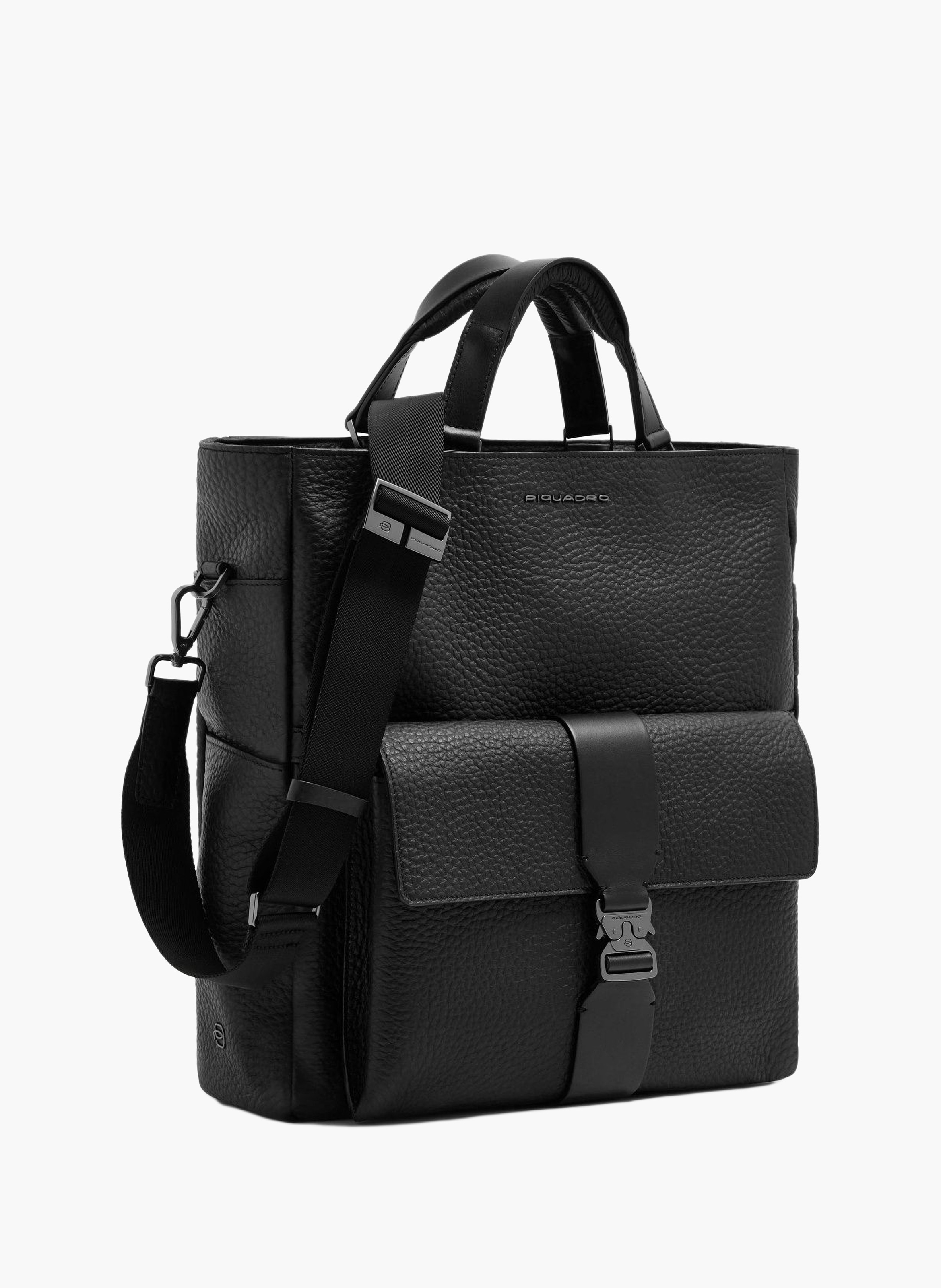 Totebag voor laptop van 15,6 inch PIQUADRO Zwart