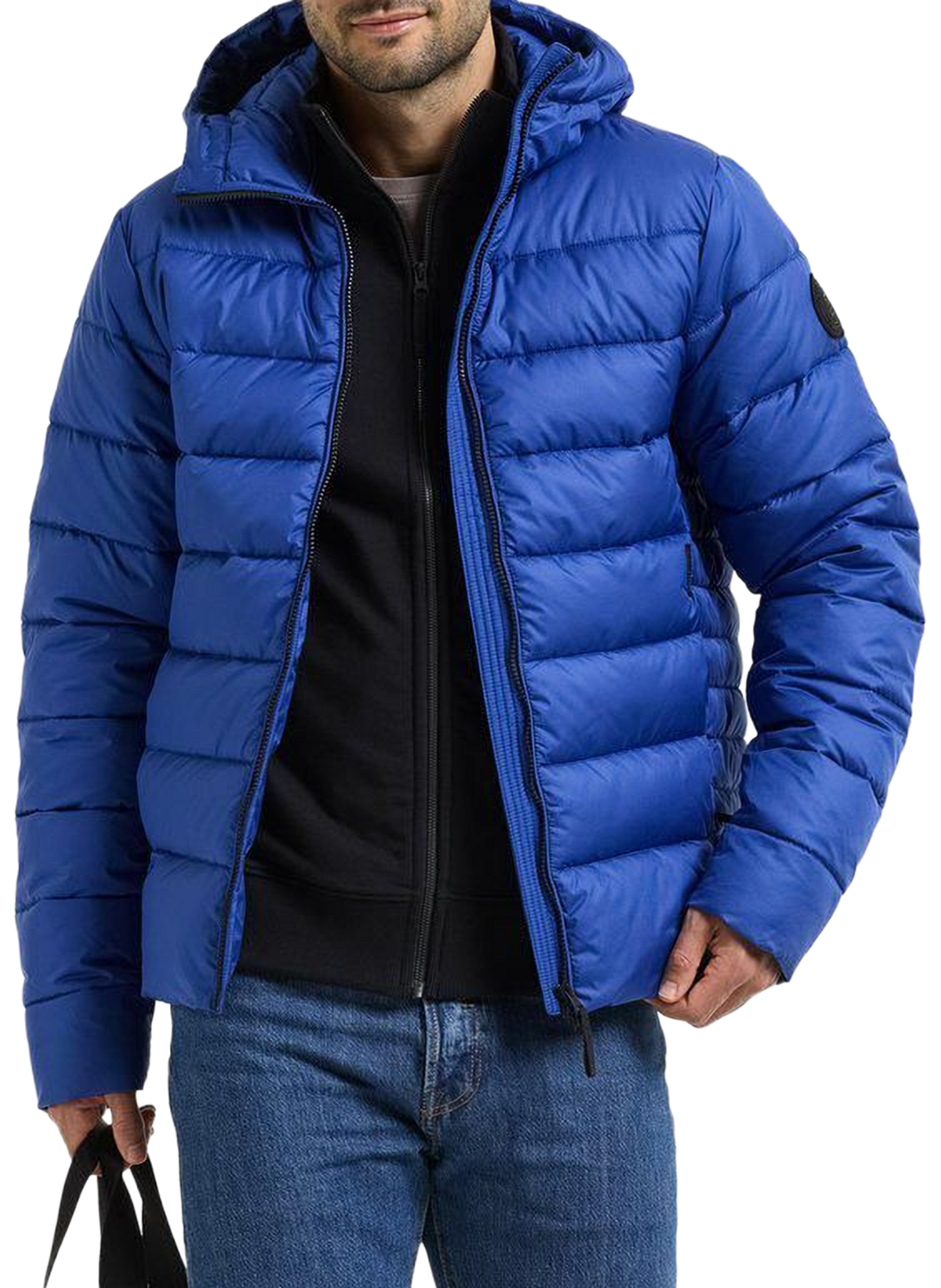 Ed Hooded Padded Jacket DIDRIKSONS Blue