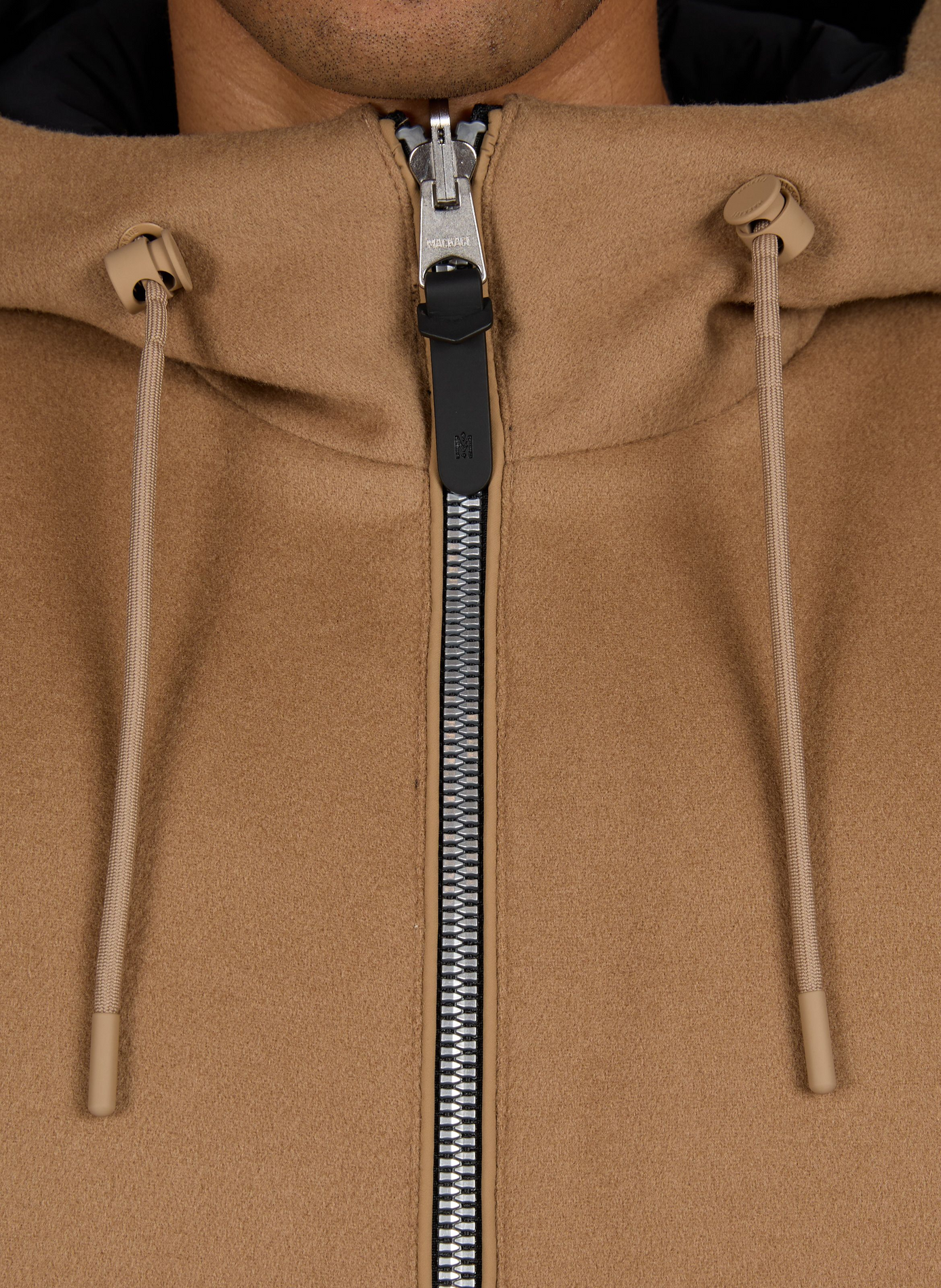 Jacke mit Stehkragen und Kapuze MACKAGE Beige