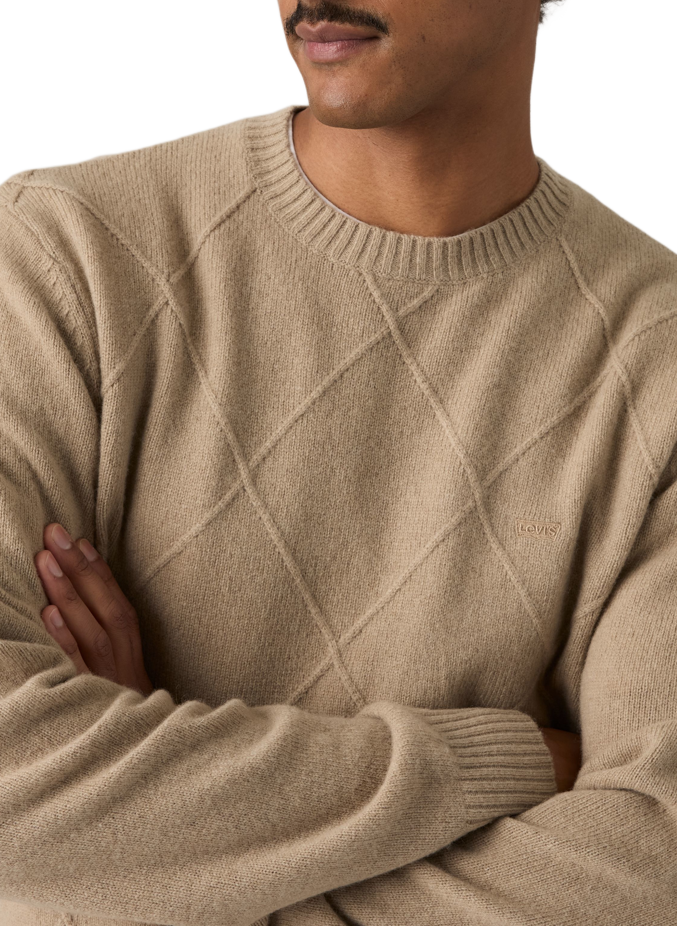 Wollpullover | Beige LEVI'S Herren
