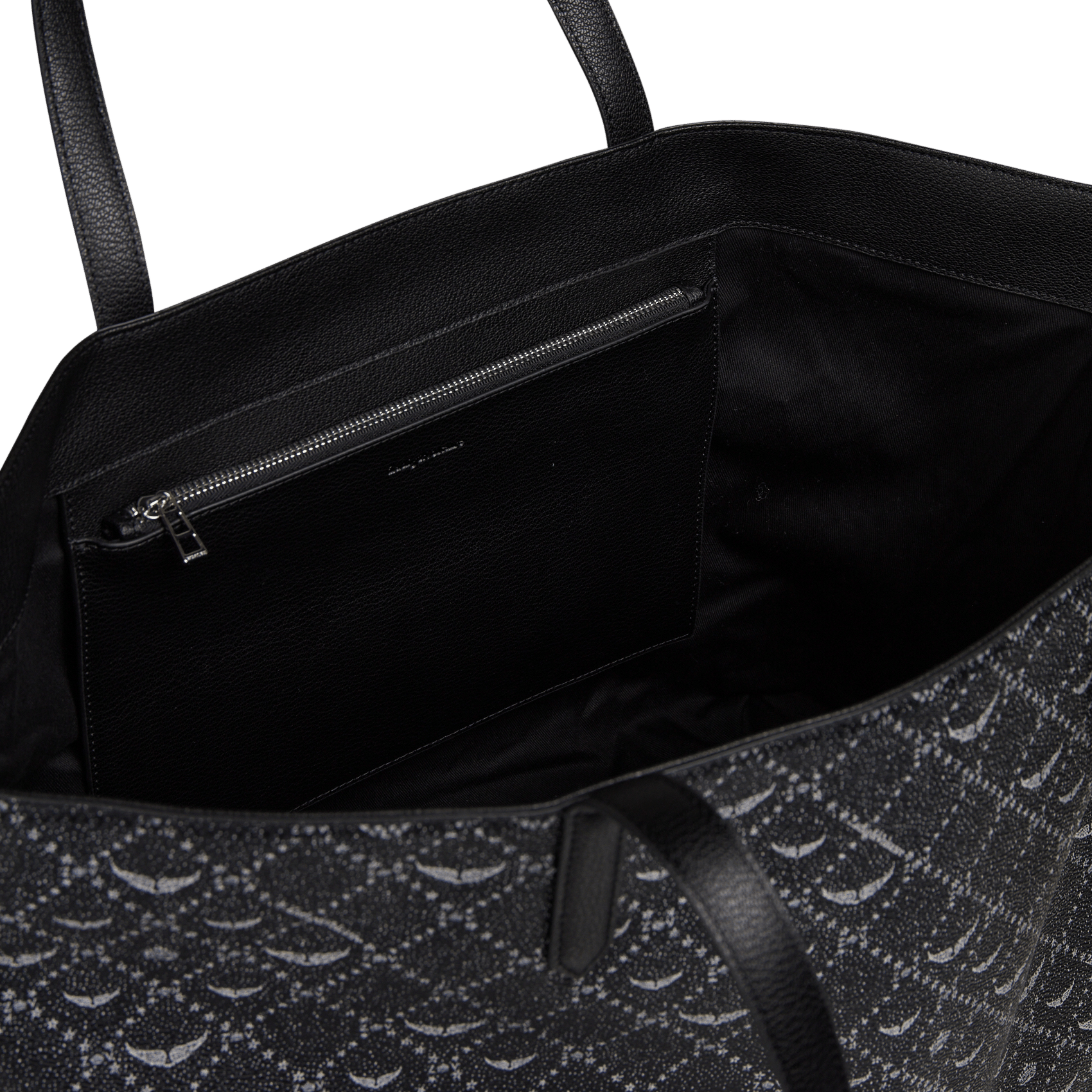 Sac cabas monogrammé z shopper xl ZADIG&VOLTAIRE Noir