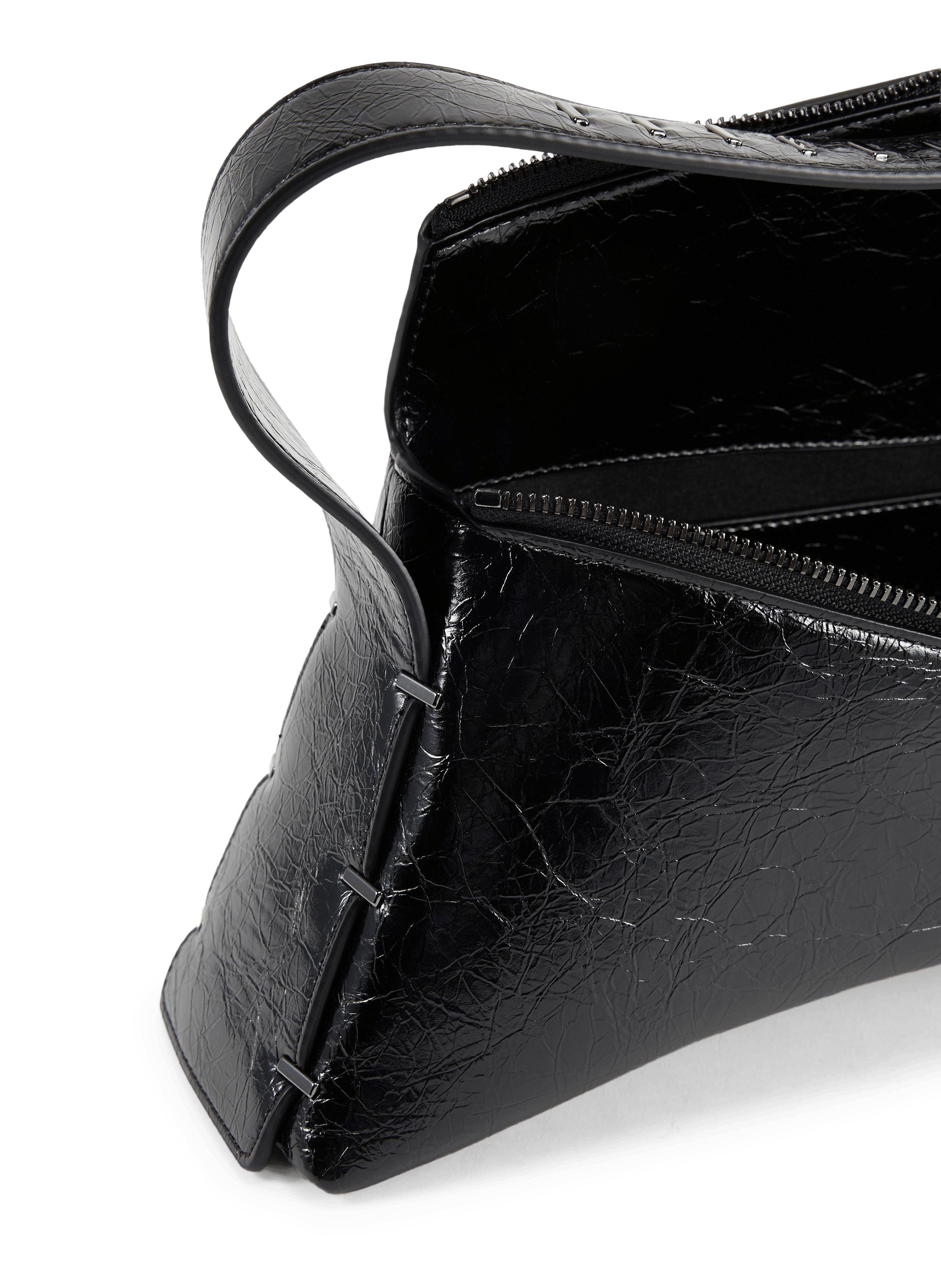 Sadandy Schultertasche in Lederoptik SAMSOE SAMSOE Schwarz