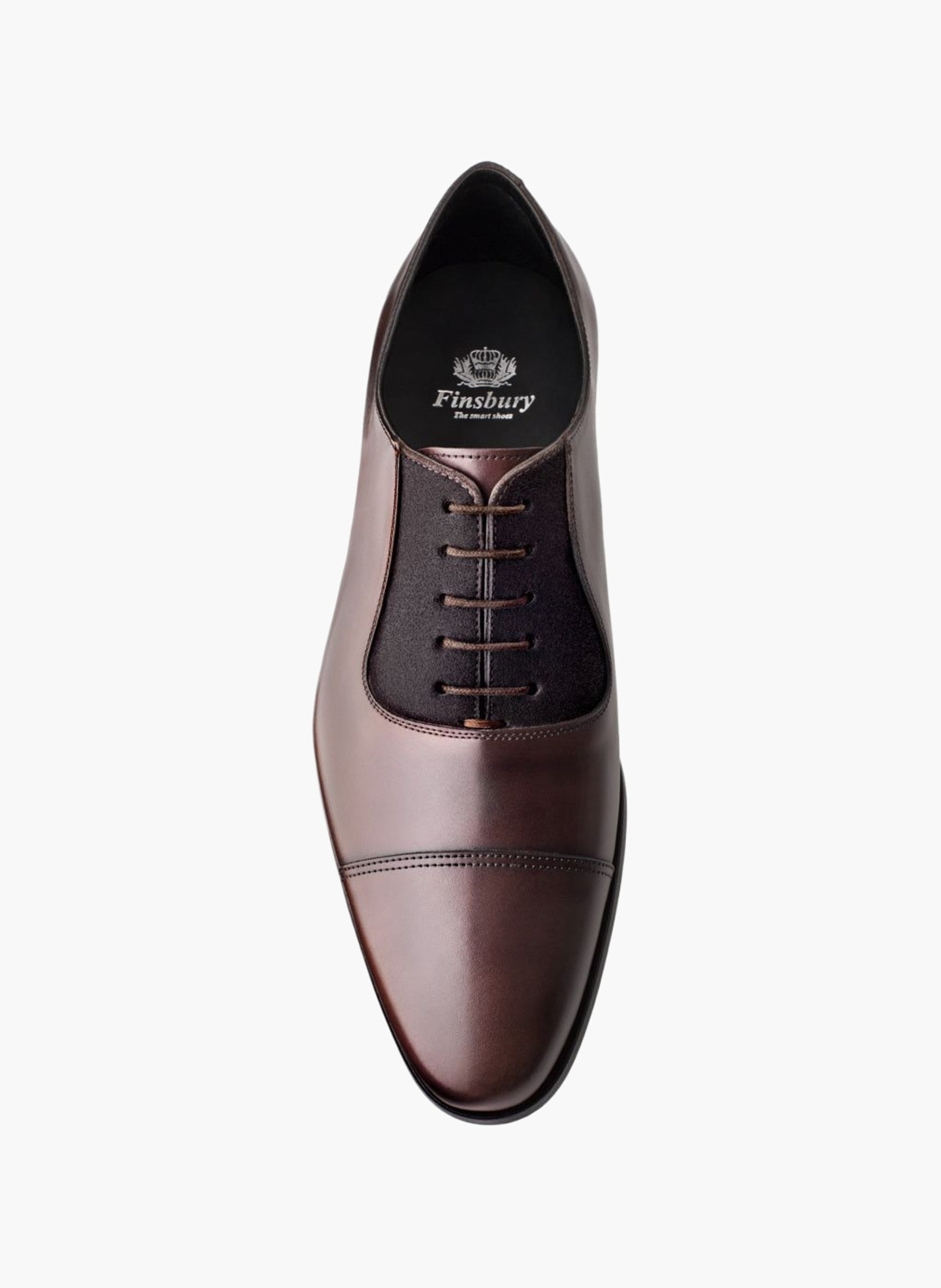 Richelieu cuir heathrow FINSBURY Marron