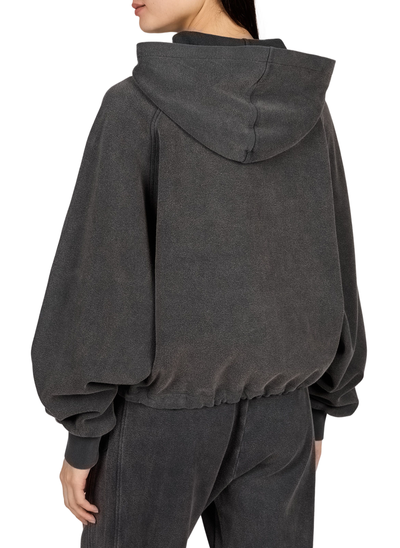 Hoodie met capuchon en zeefdrukprint AMIRI Zwart
