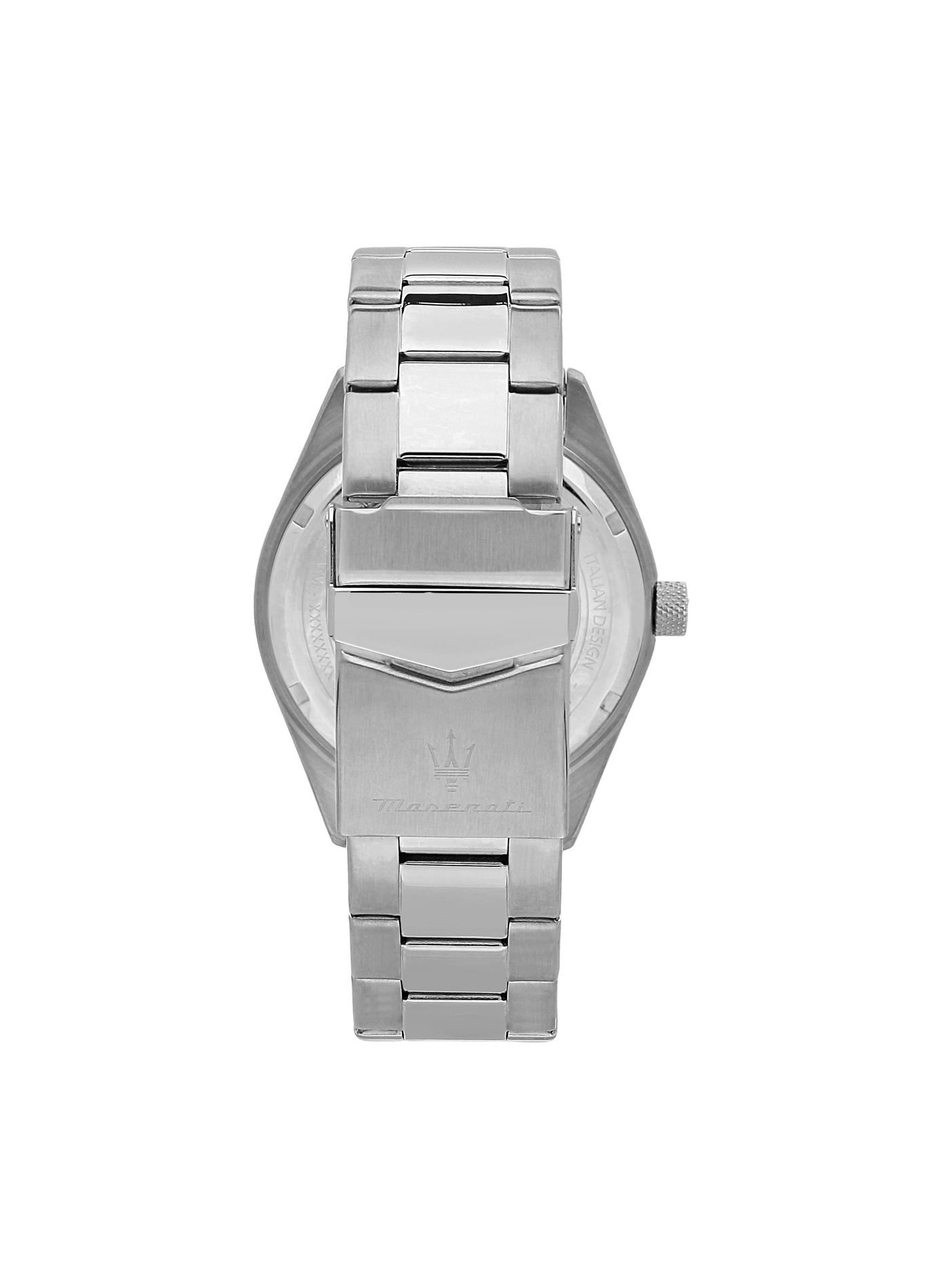 Montre quartz en acier inoxydable MASERATI Noir