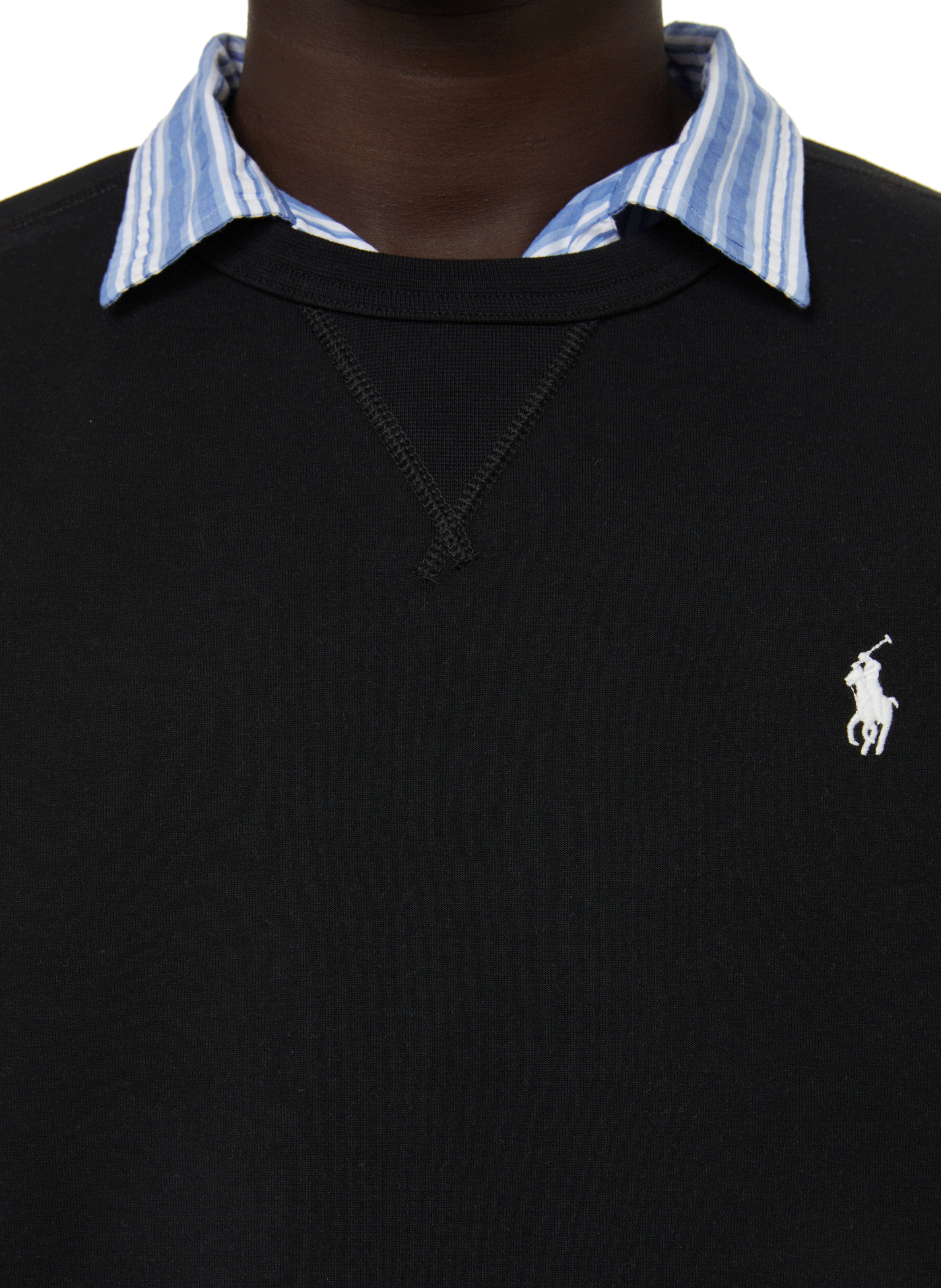 Plain sweatshirt Black