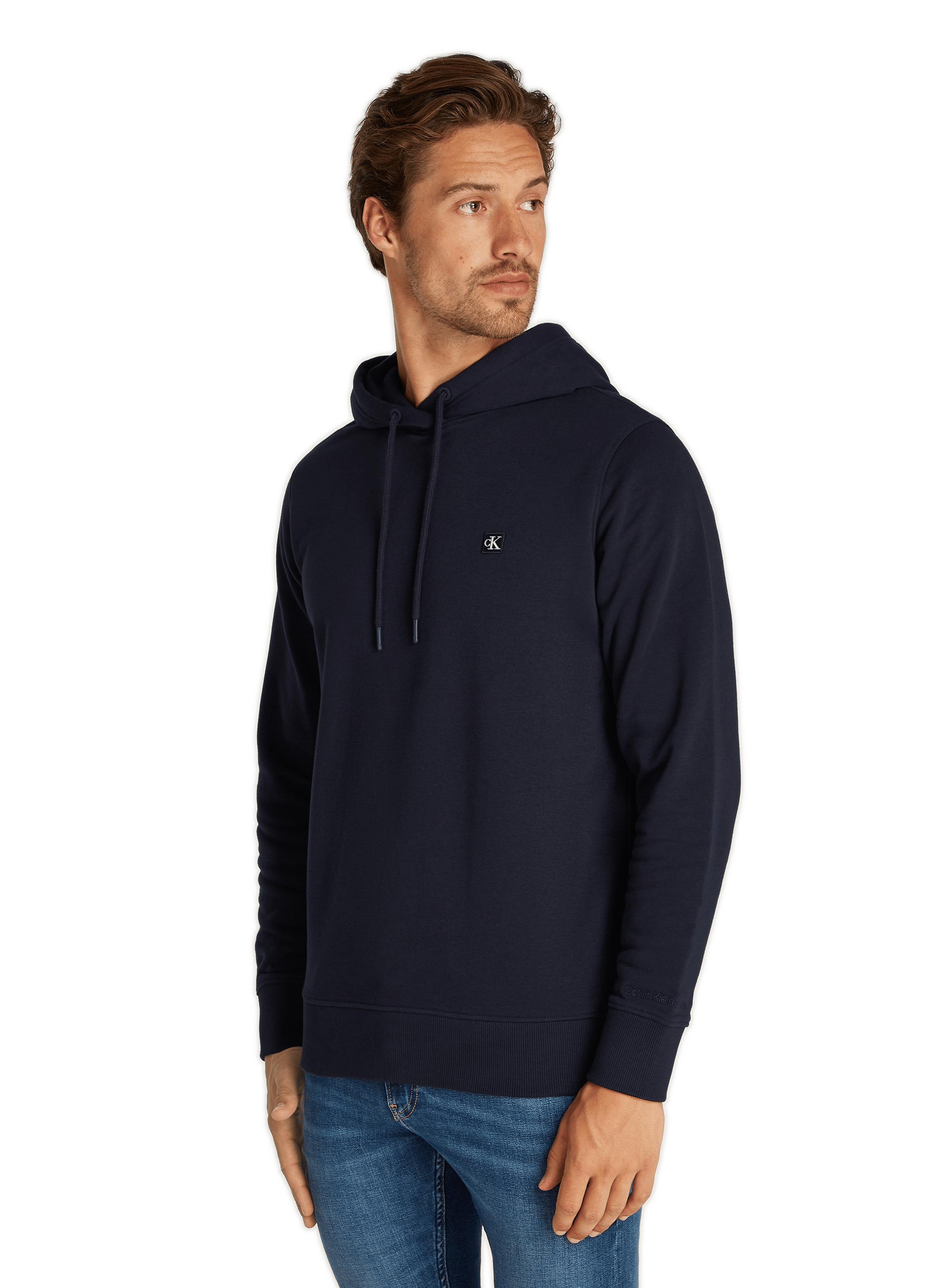 Hoodie en coton  CALVIN KLEIN Blue