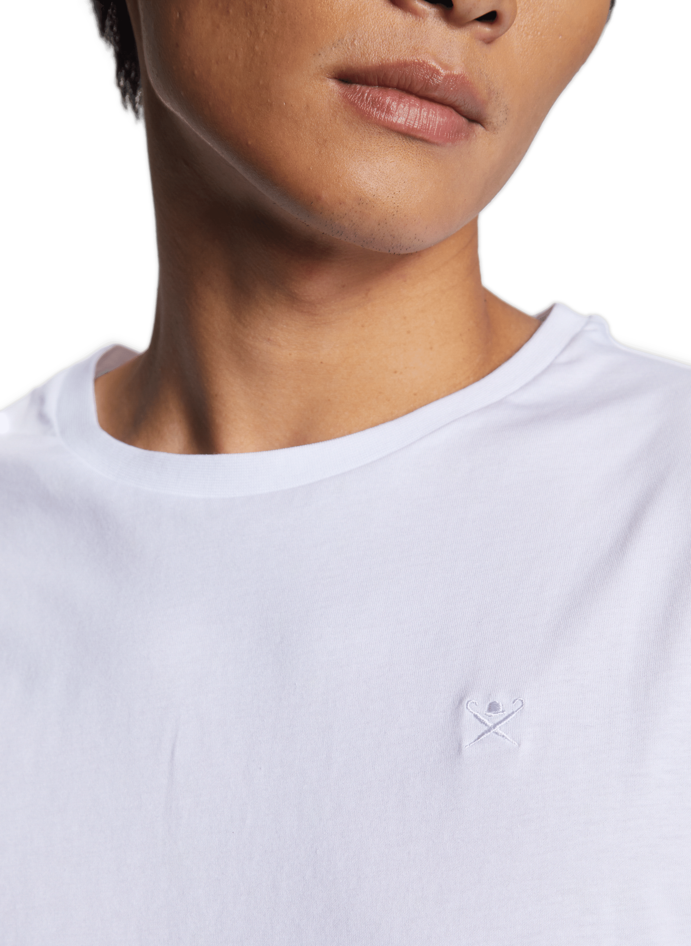 T-shirt en coton  HACKETT Blanc