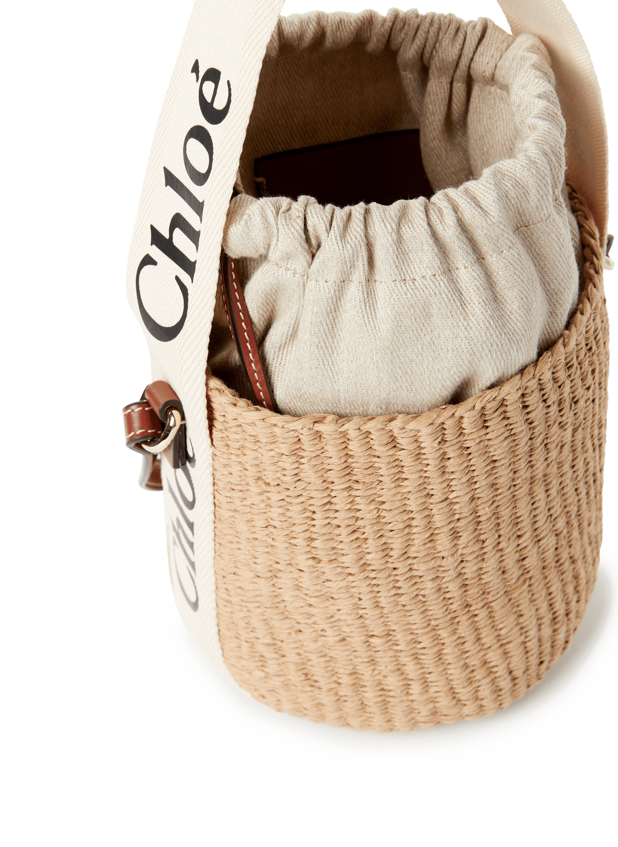 Emma leather shoulder bag  CHLOÉ White