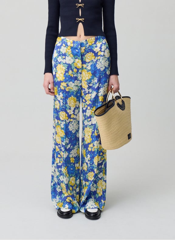 Pantalon large imprimé Multicolore by CLAUDIE PIERLOT CLAUDIE PIERLOT Pantalon large imprimé Multicolore