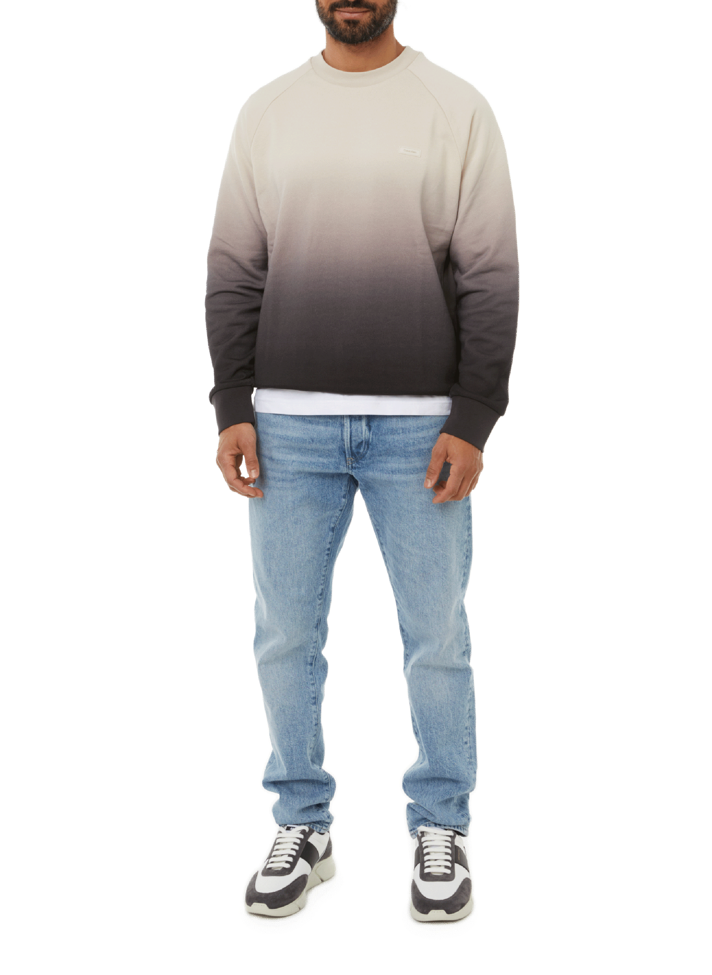 Gradient cotton sweatshirt CALVIN KLEIN Multicolour