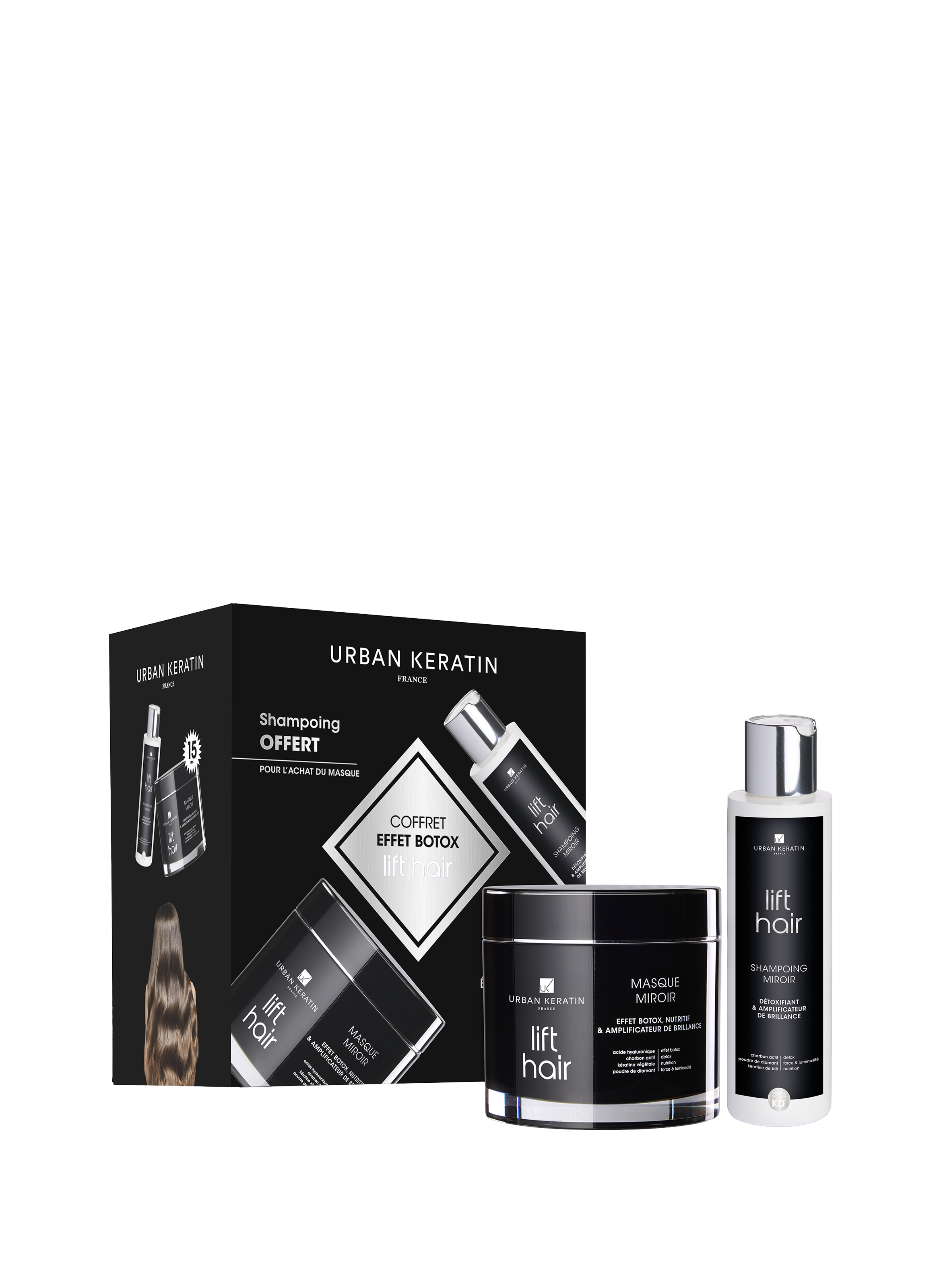 Le coffret Lift Hair URBAN KERATIN No color