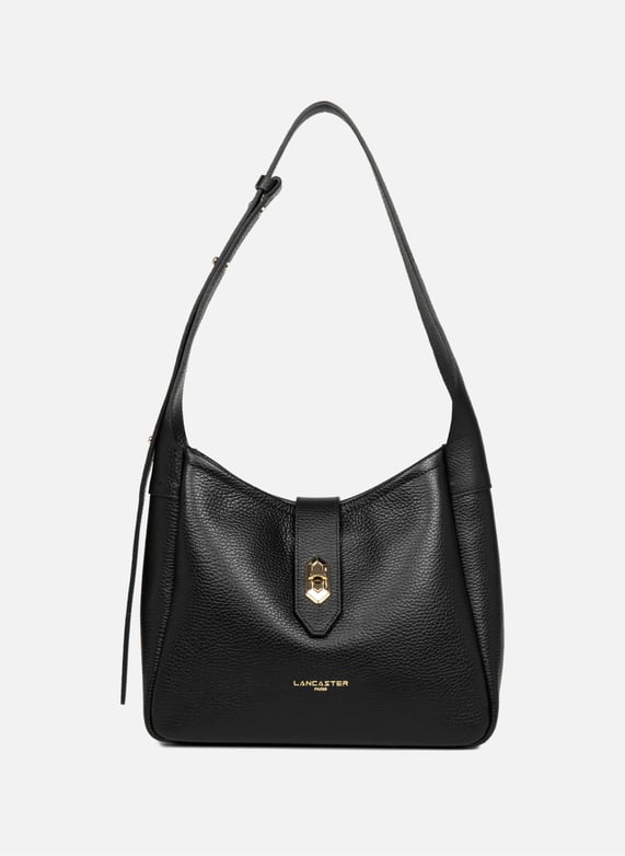 Small bucket bag - Top Double | Black by LANCASTER Small bucket bag - Top Double Black