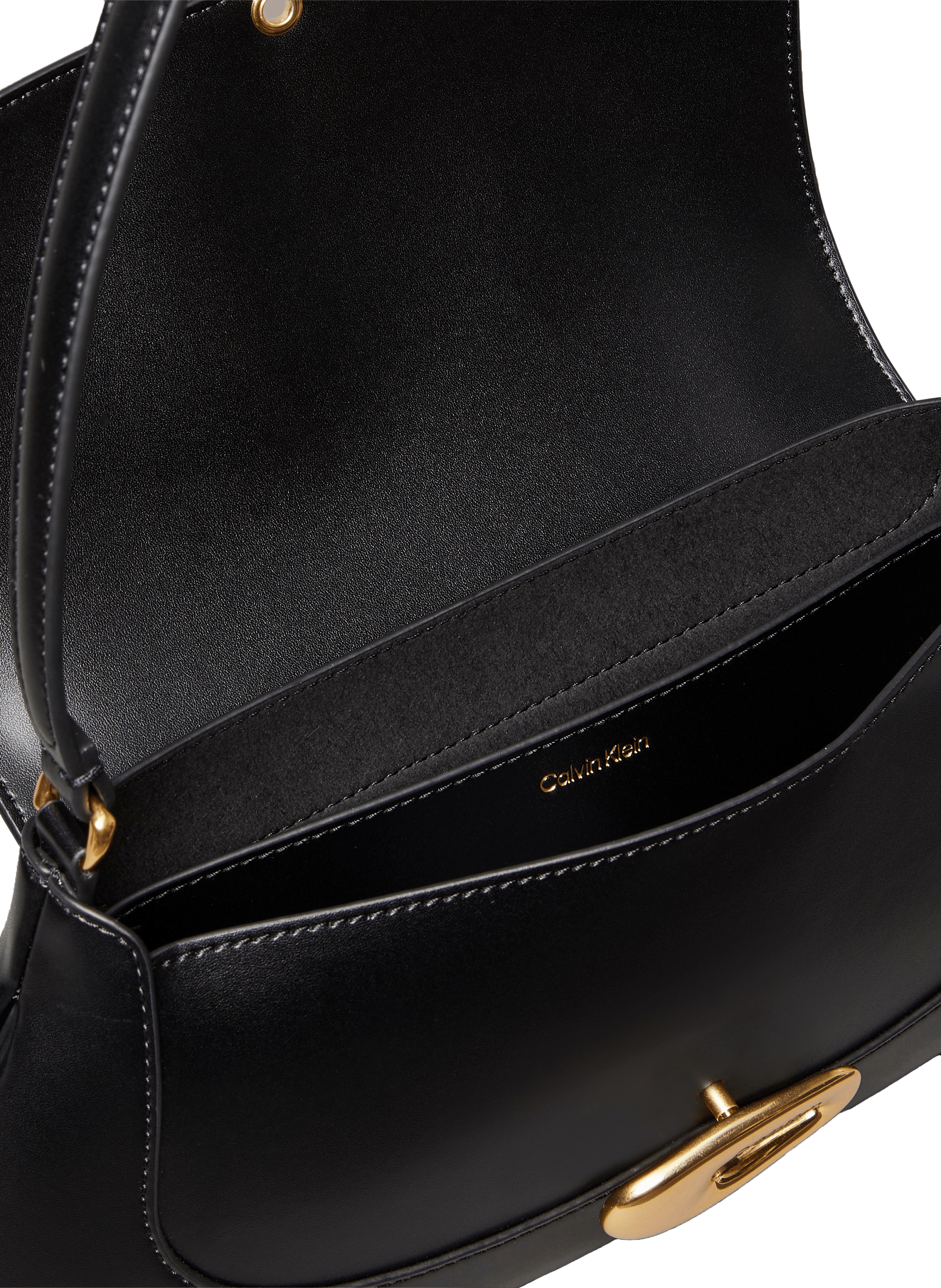 Sac à main à rabat CALVIN KLEIN Noir