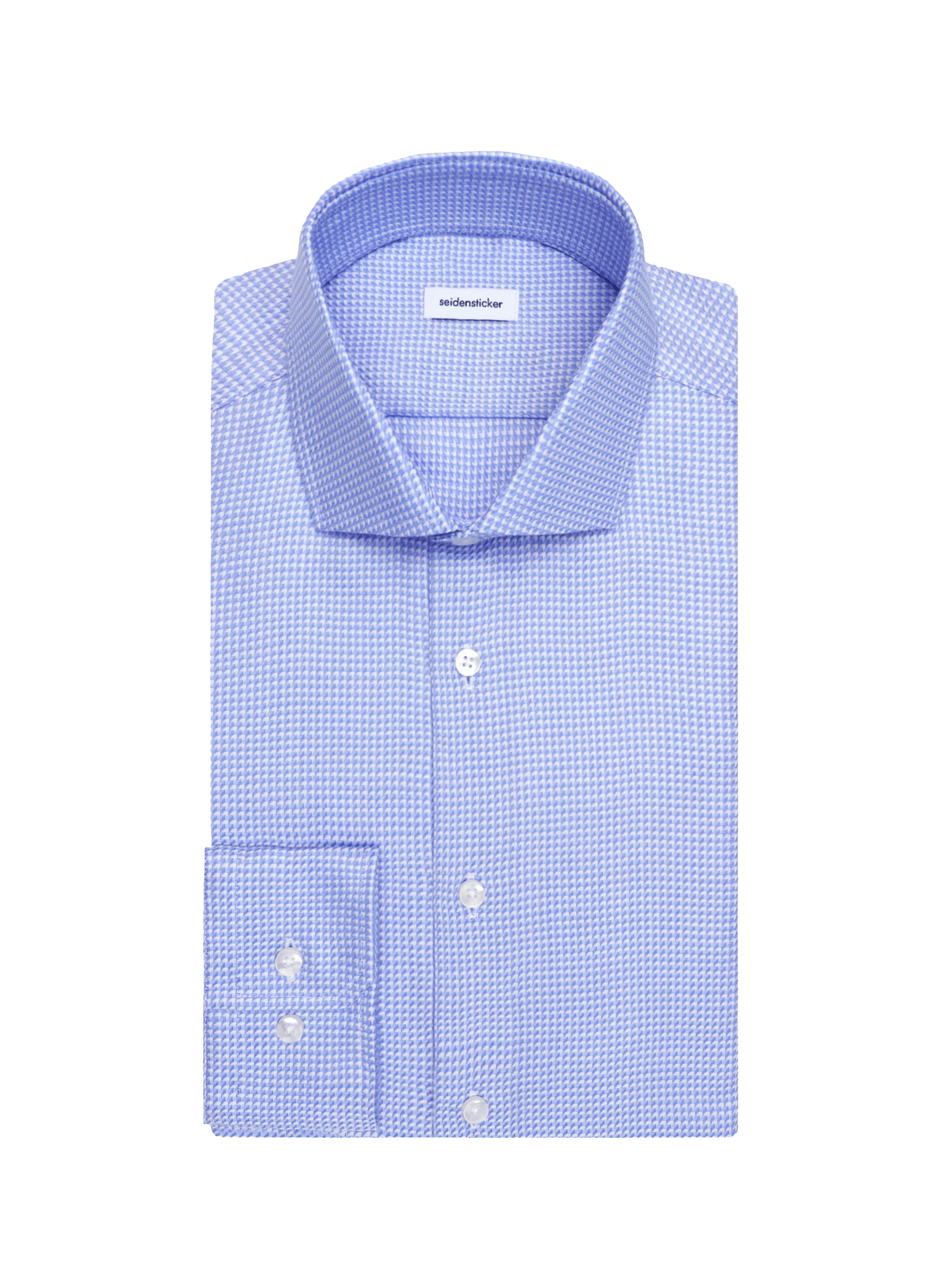 Cotton poplin shirt SEIDENSTICKER Blue