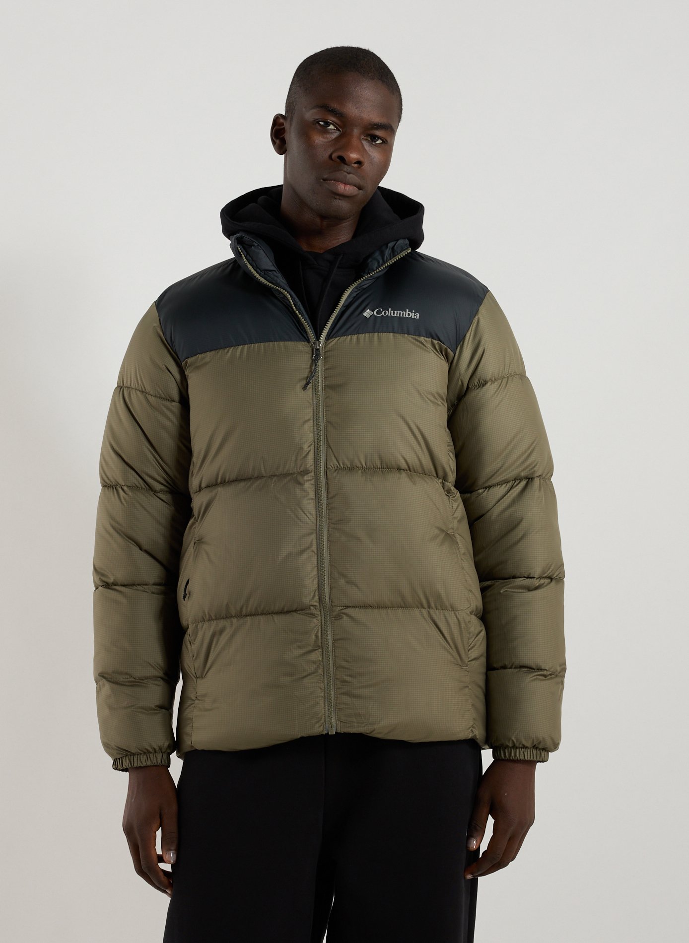 COLUMBIA Doudoune bicolore matelassé Vert