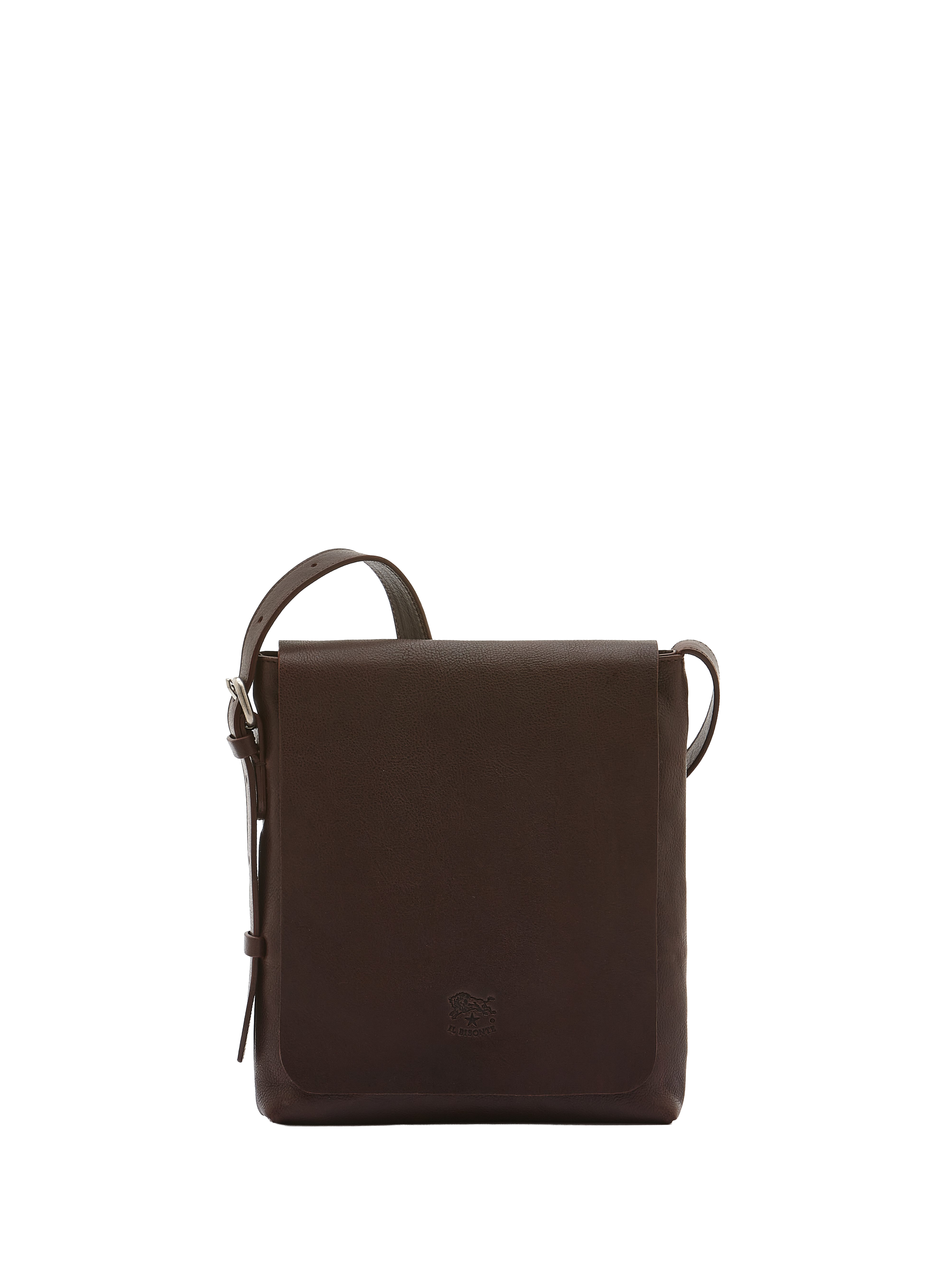 Sac à bandoulière en cuir Marron by IL BISONTE IL BISONTE Sac à bandoulière en cuir Marron