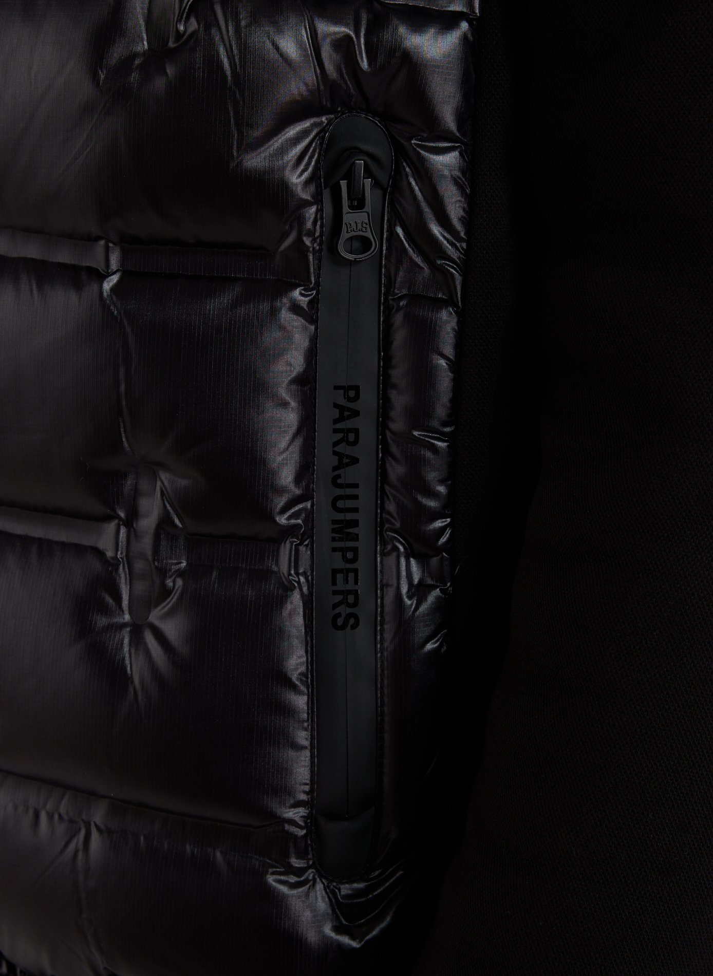 Veste matelassée à capuche PARAJUMPERS Noir