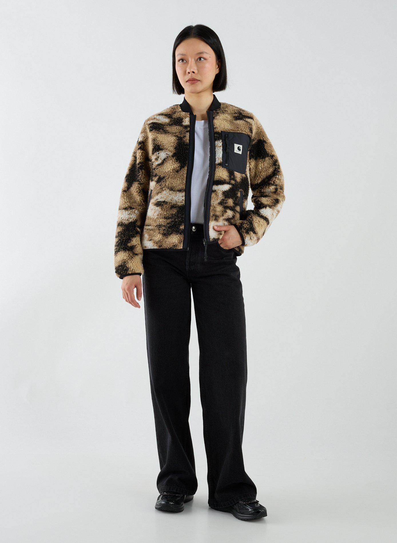 Veste shearling zippée CARHARTT WIP Multicolore