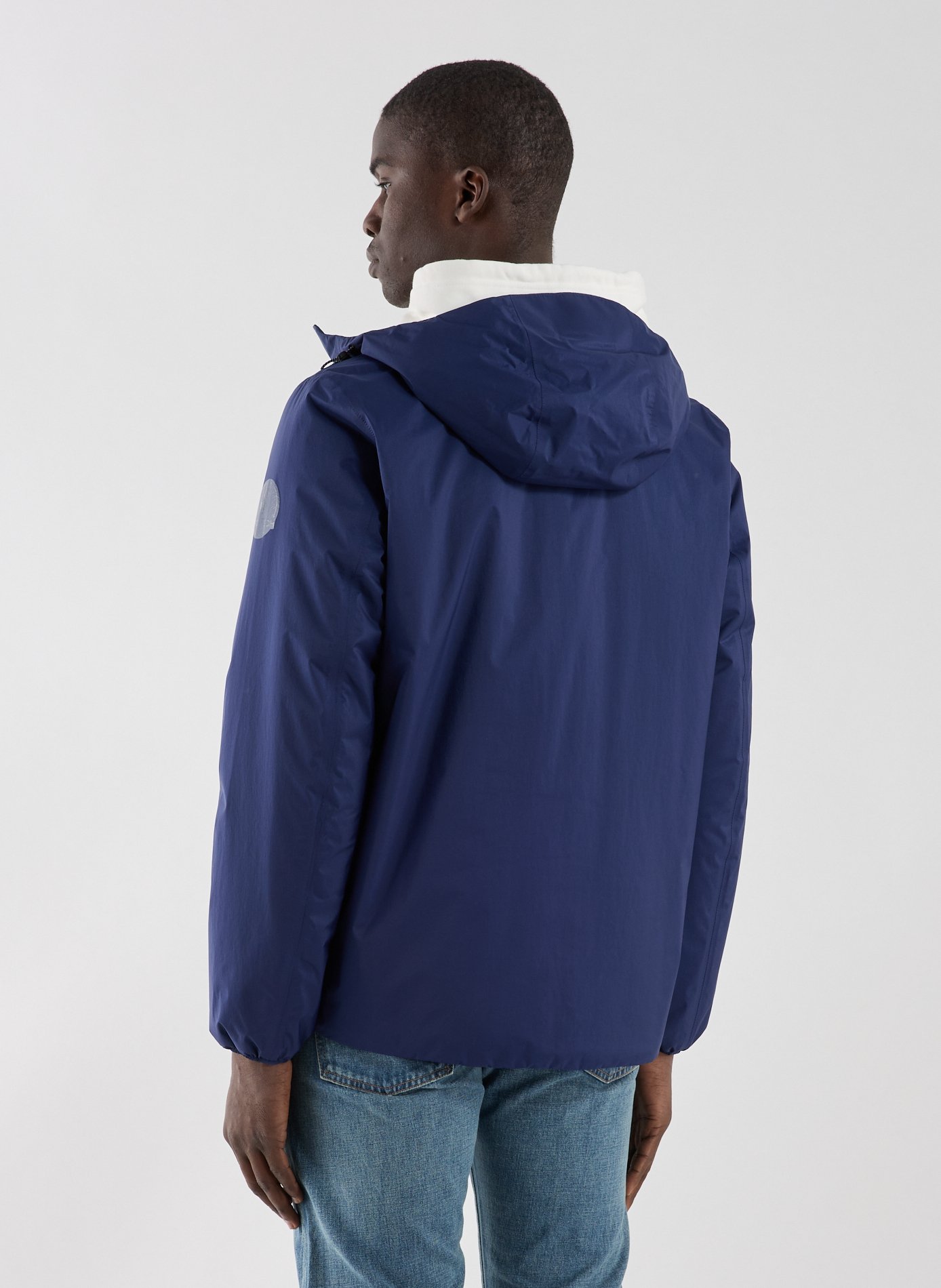 Parka col montant à capuche SAVE THE DUCK Bleu