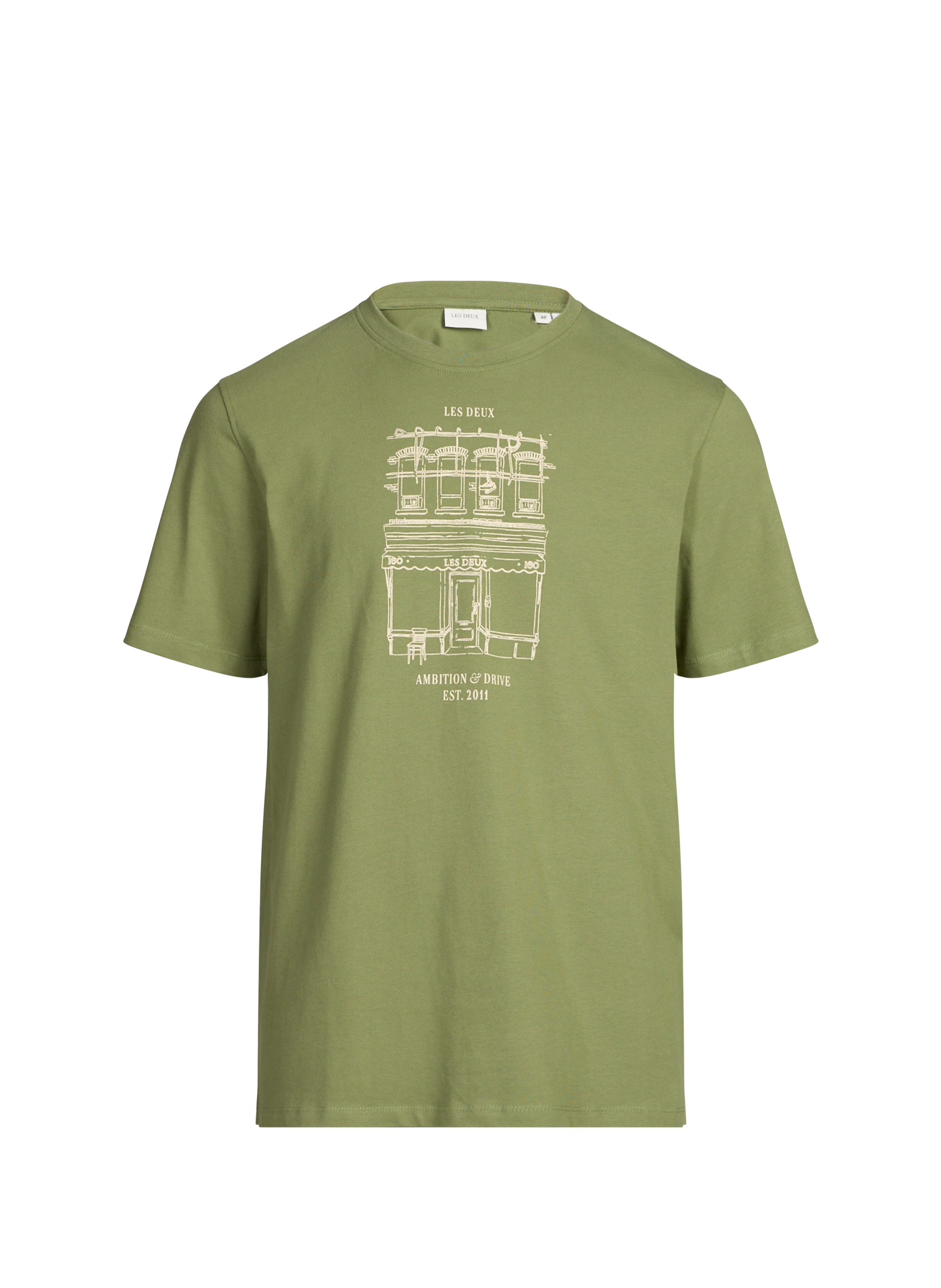 Classic Cotton T-Shirt LES DEUX Green