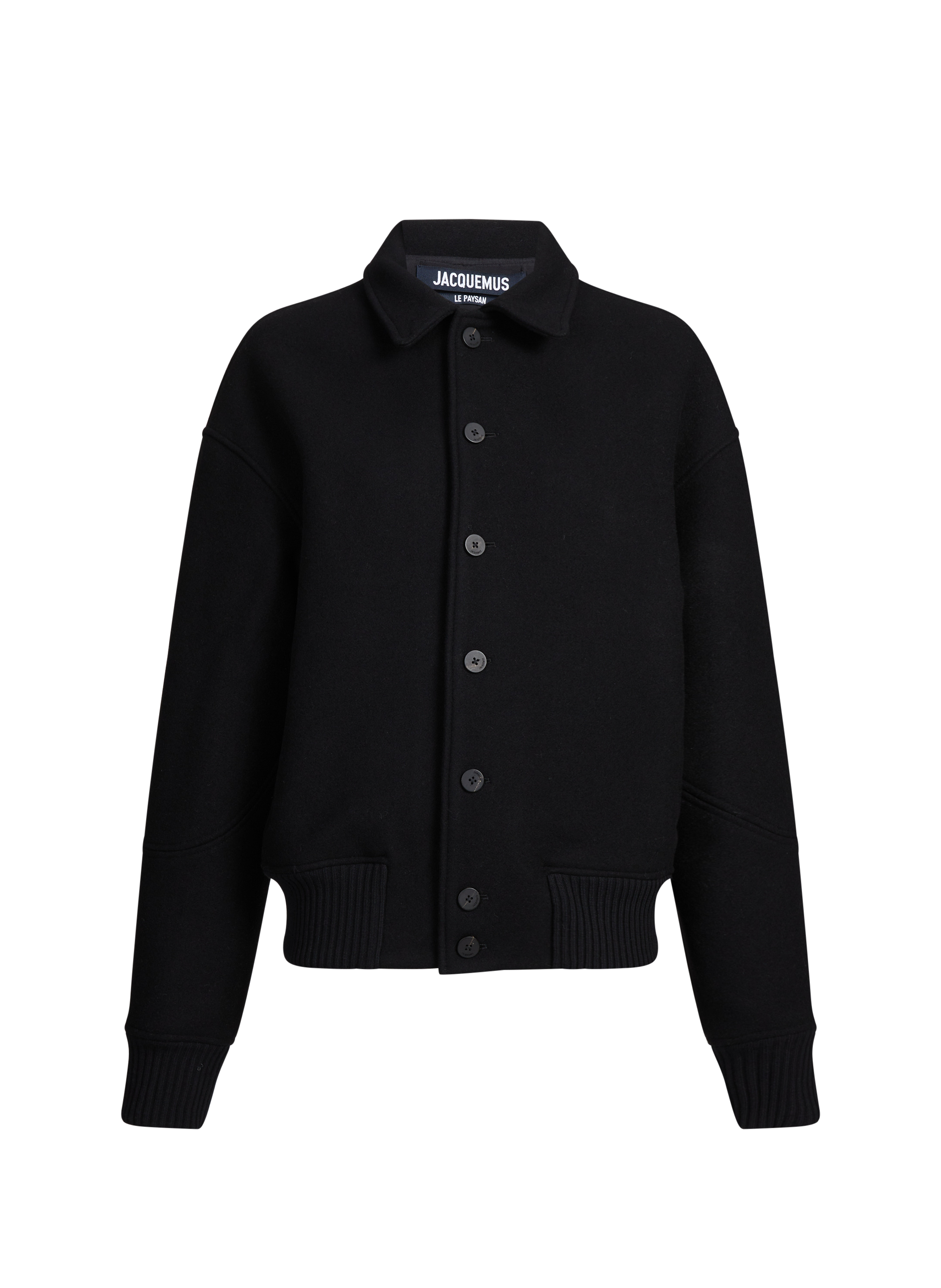Blouson en coton mélangé JACQUEMUS Noir