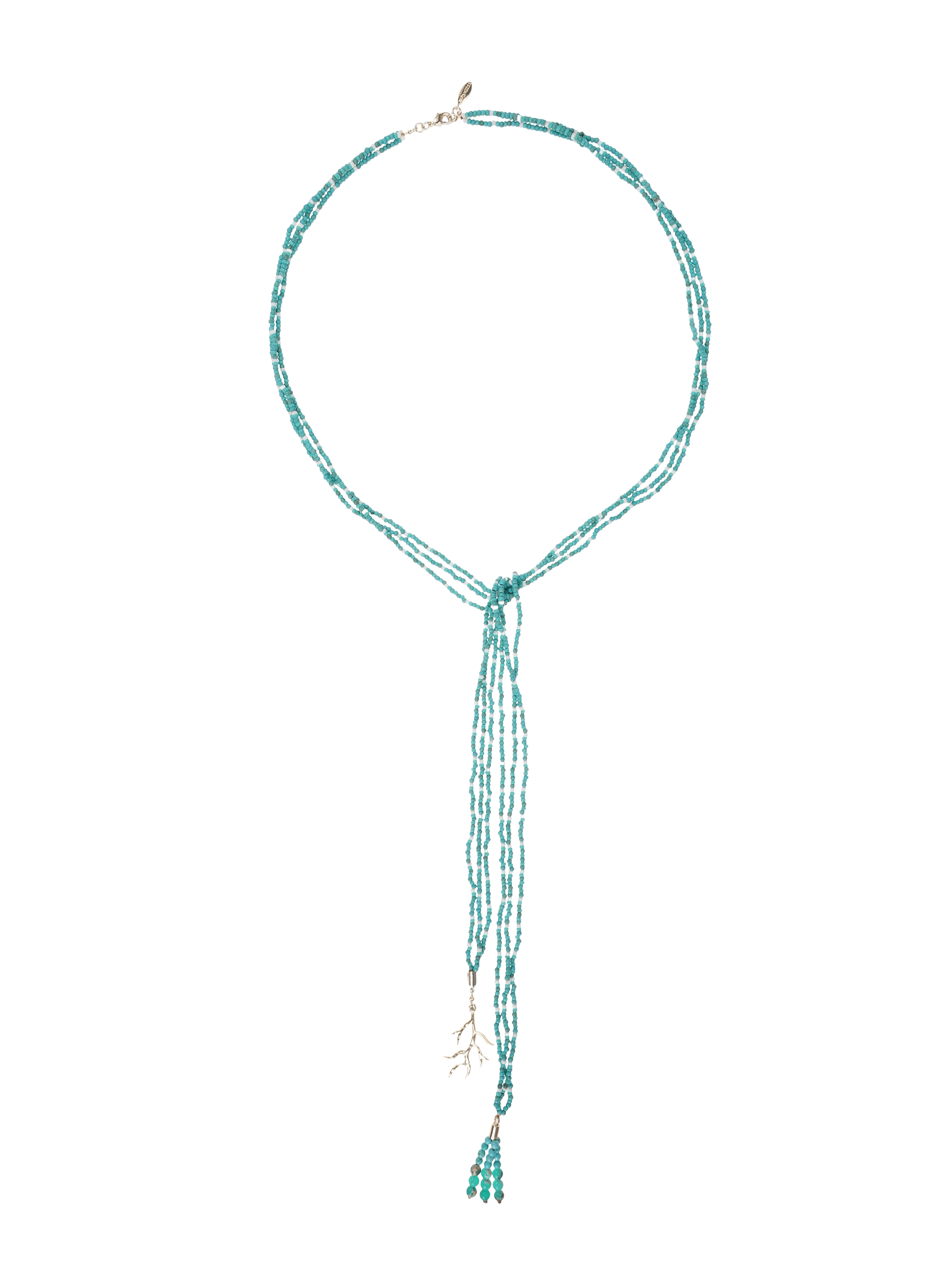 Collier de perles cravate NEPTUN HIPANEMA Bleu