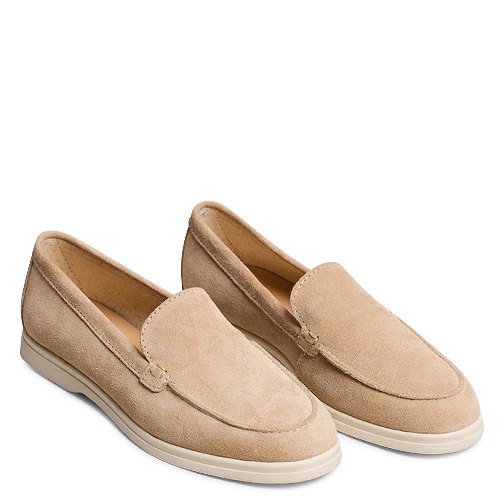 Mocassins en cuir norlane JONAK Beige