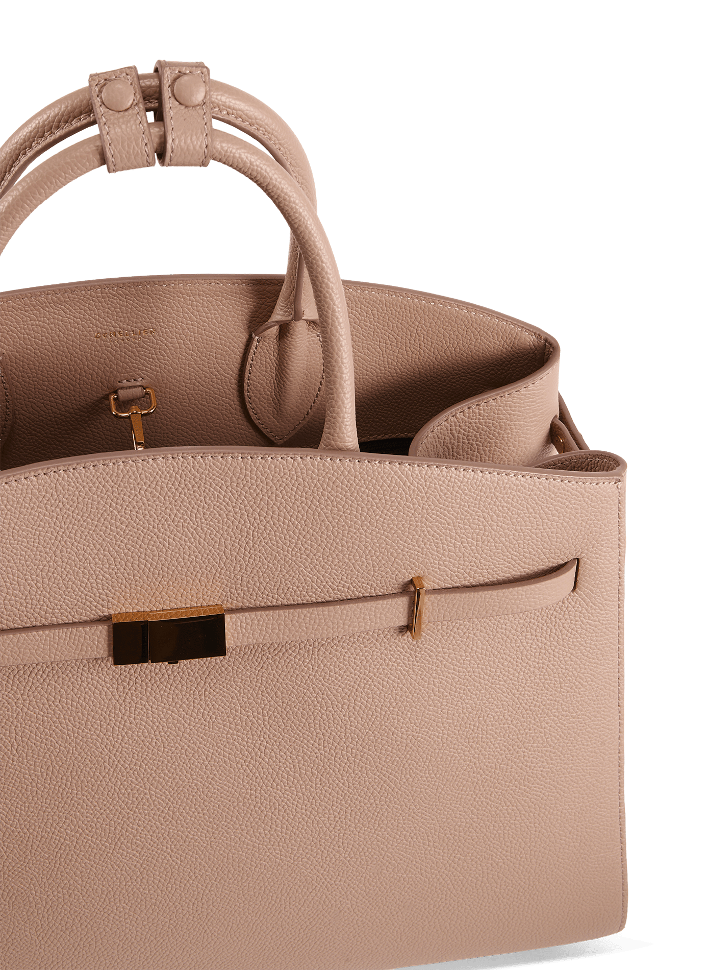 Shopper-Tasche New York aus Leder DEMELLIER LONDON Braun