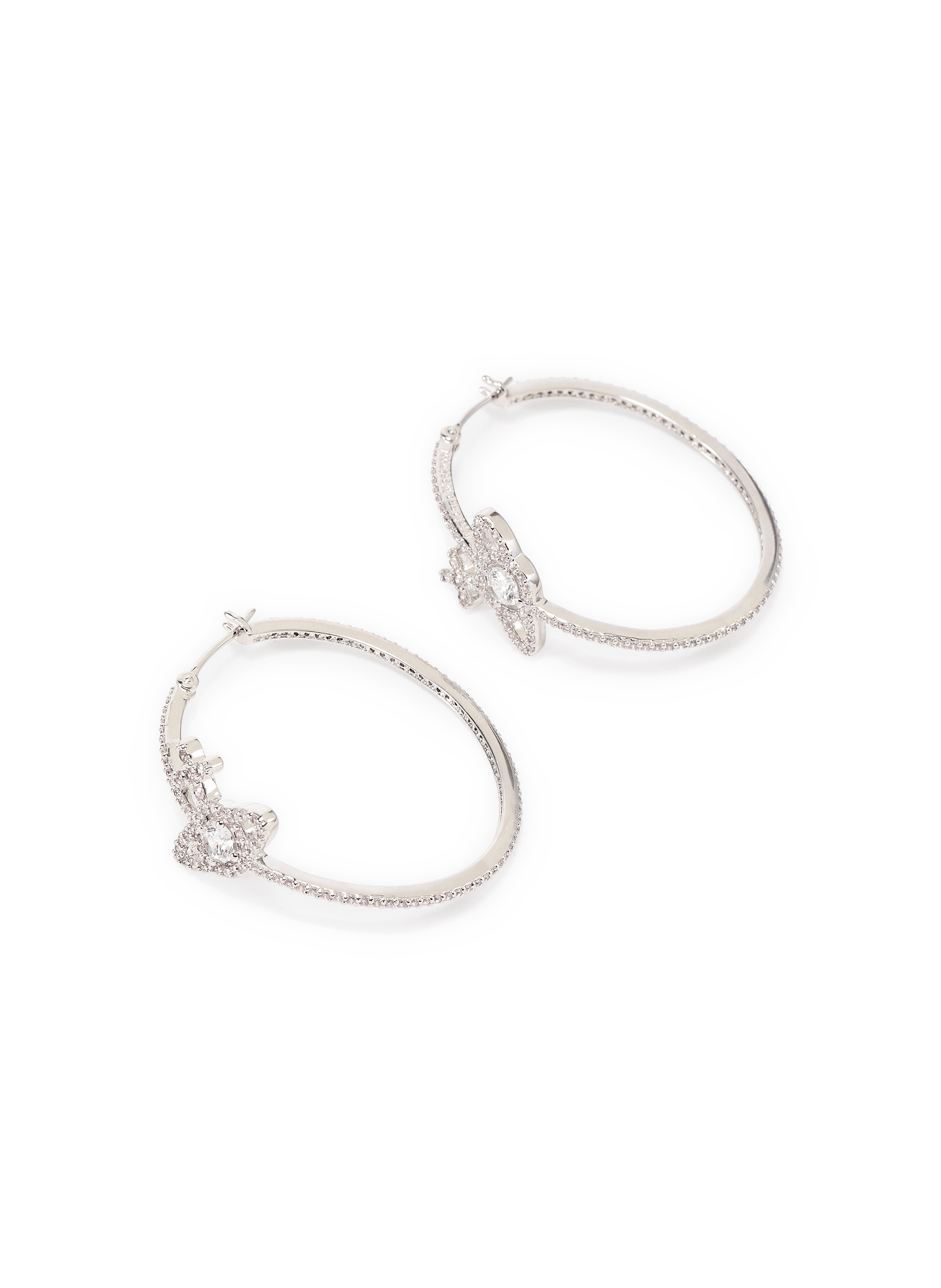 Olympia logo oorringen VIVIENNE WESTWOOD Zilver