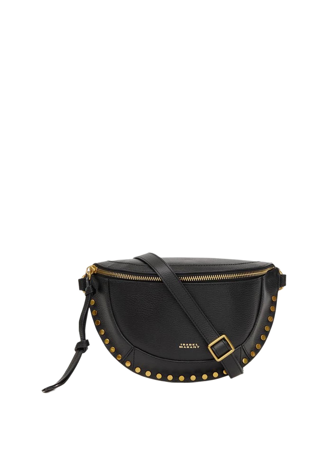 Skano grained leather bum bag ISABEL MARANT Black