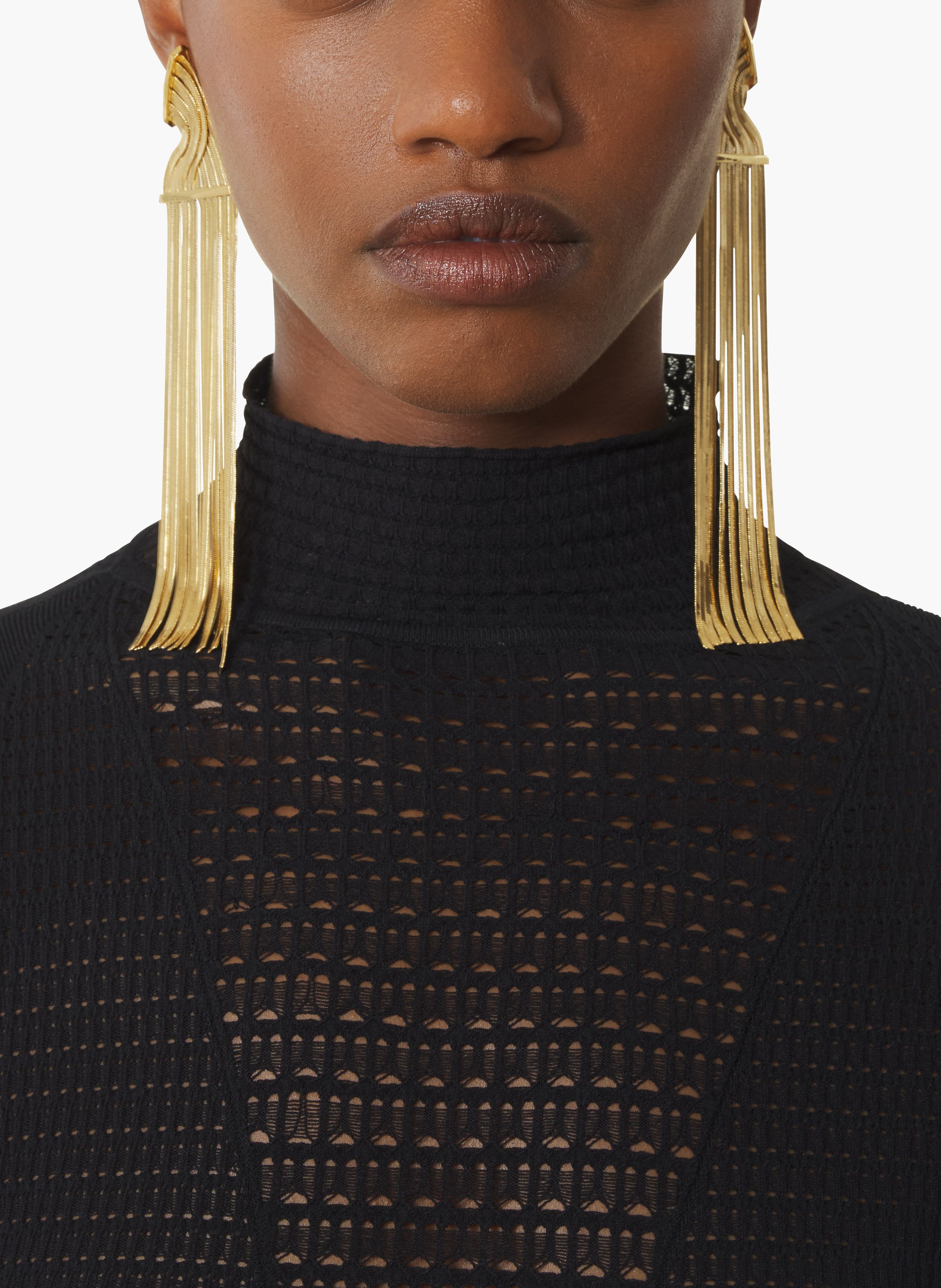 Boucles d'oreilles lanvin chain LANVIN Argent