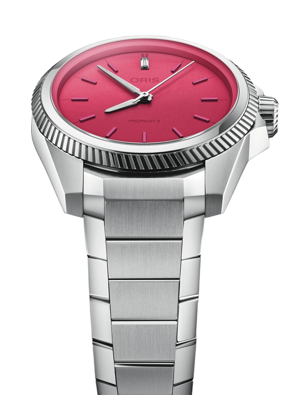 Montre automatique Oris ProPilot X Miss Piggy en acier inoxydable ORIS Rose