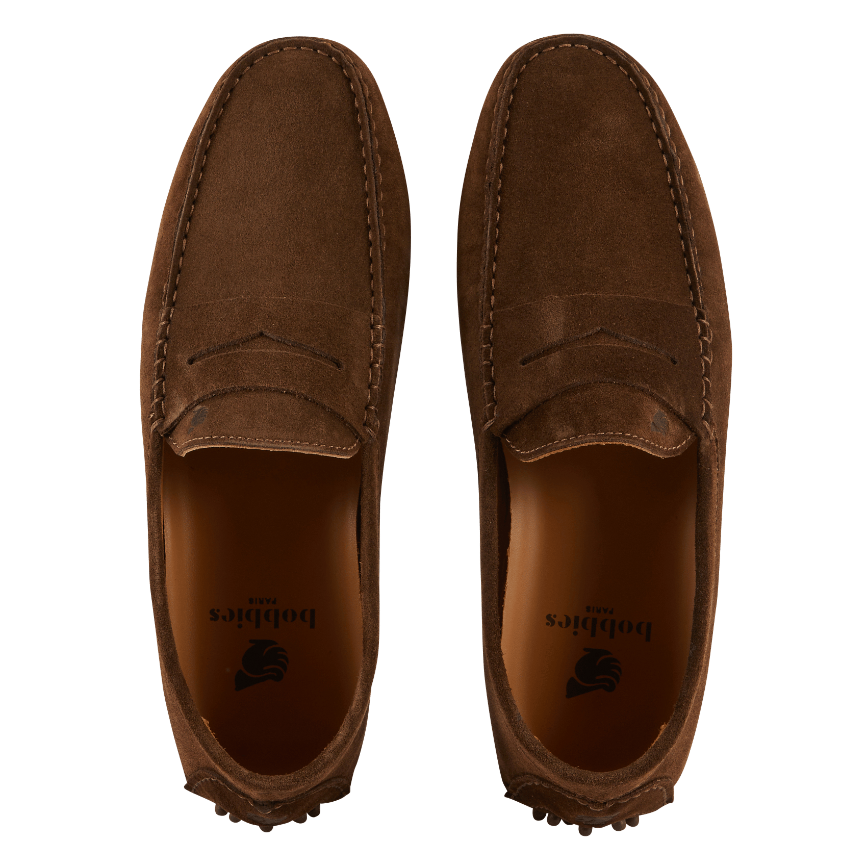 Mocassins en cuir lewis | Marron BOBBIES Homme