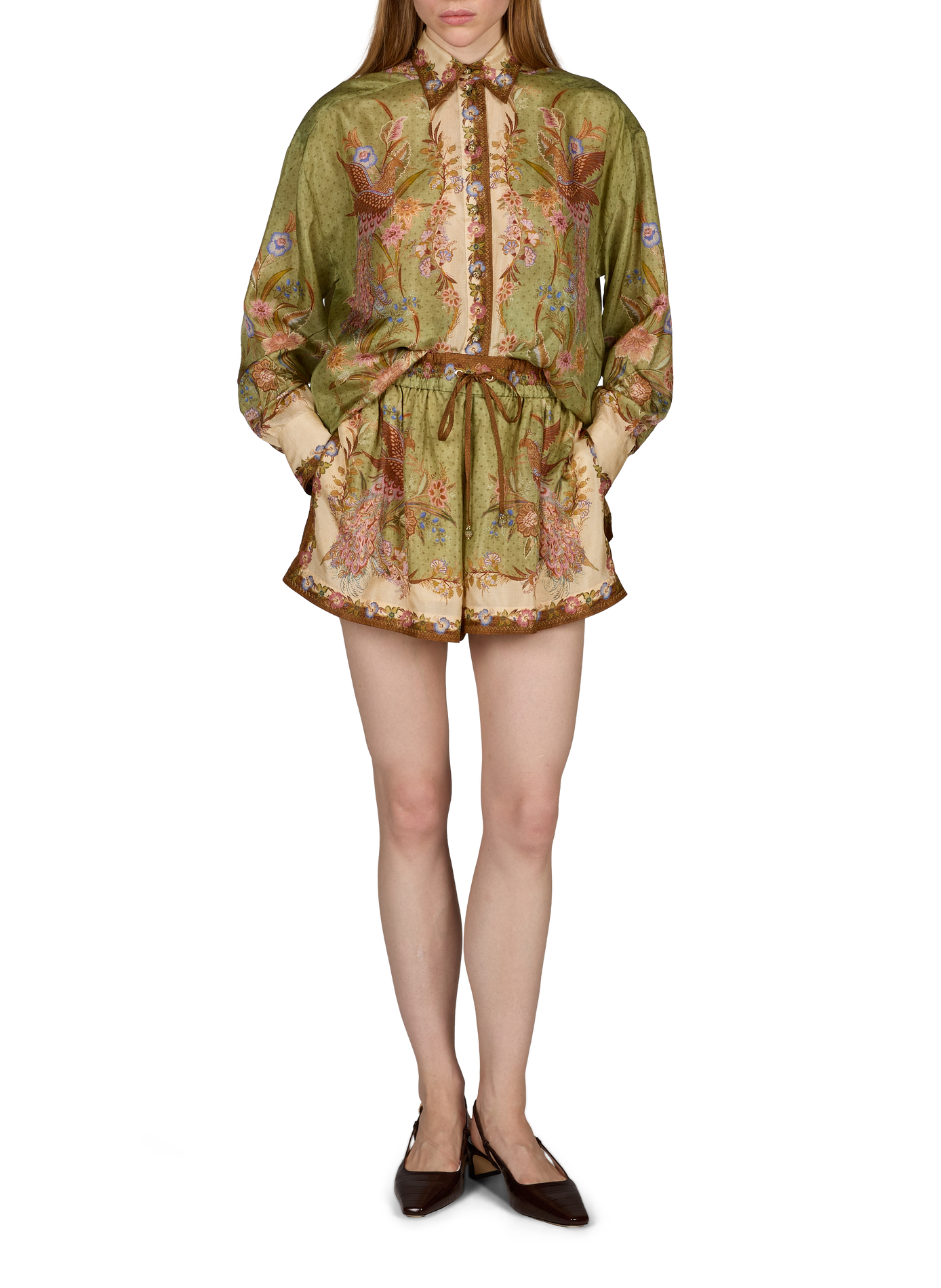 Short imprimé ZIMMERMANN Kaki