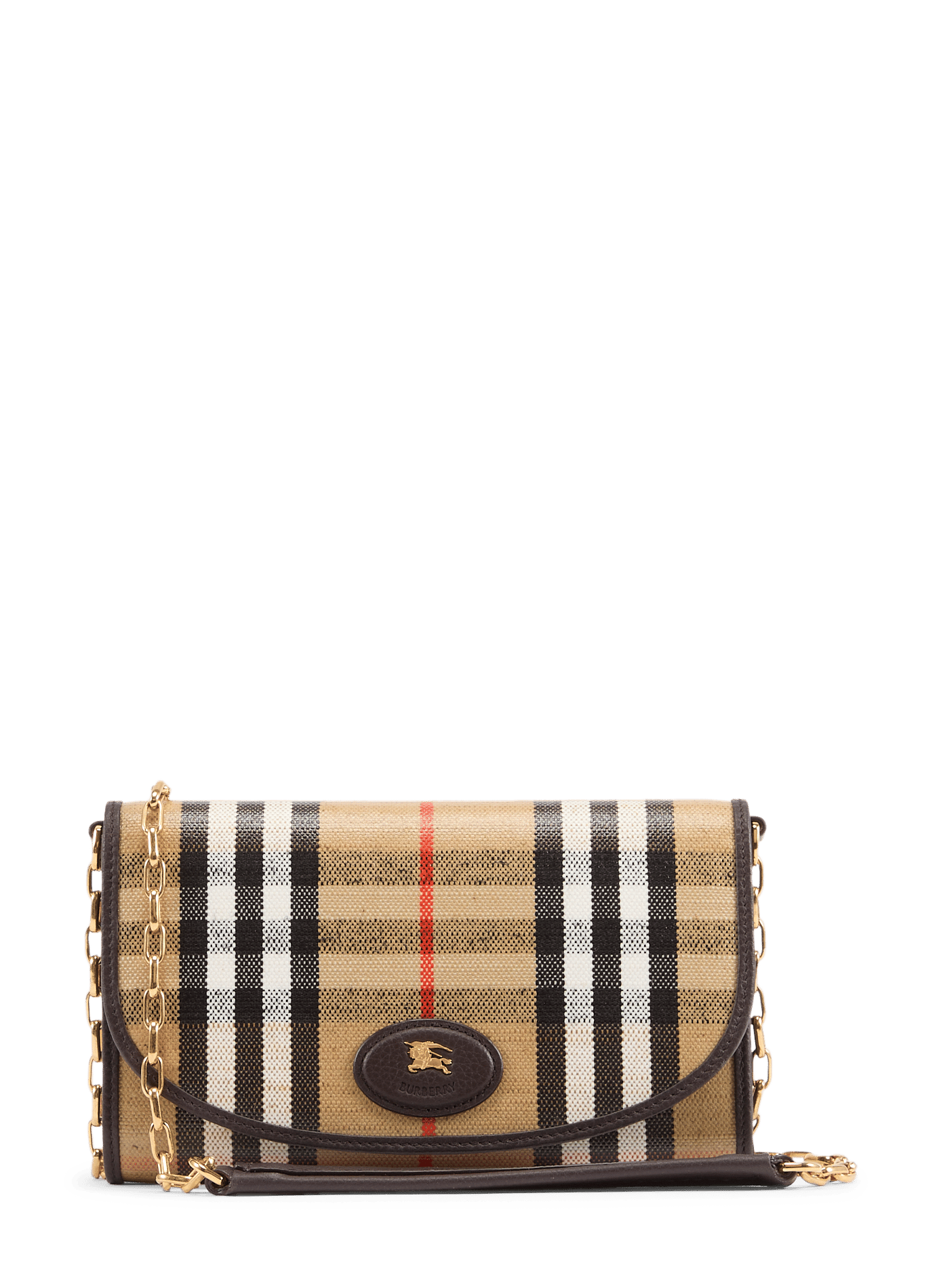Schoudertas met logo BURBERRY Beige