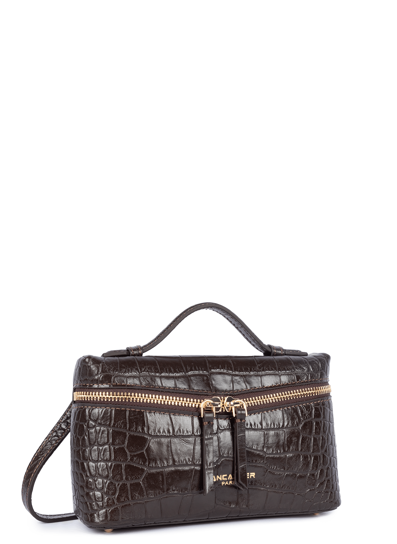 Kleine doosvormige tas - exo LANCASTER Bruin