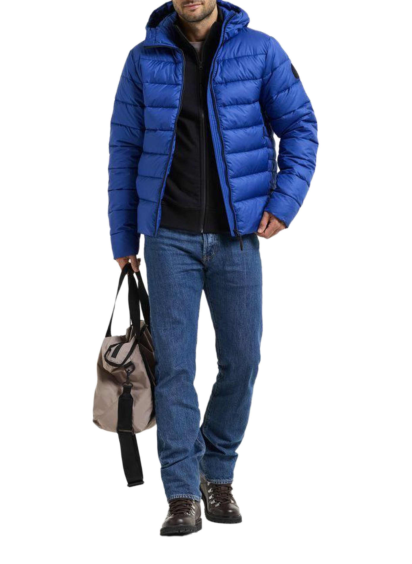 Ed Hooded Padded Jacket DIDRIKSONS Blue