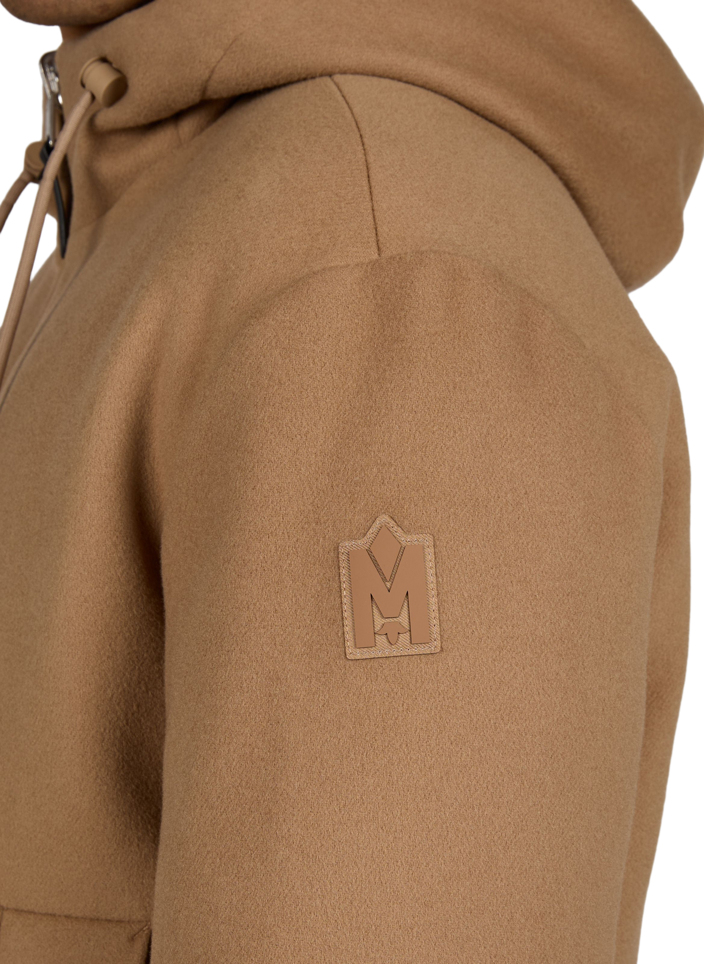 Jacke mit Stehkragen und Kapuze MACKAGE Beige