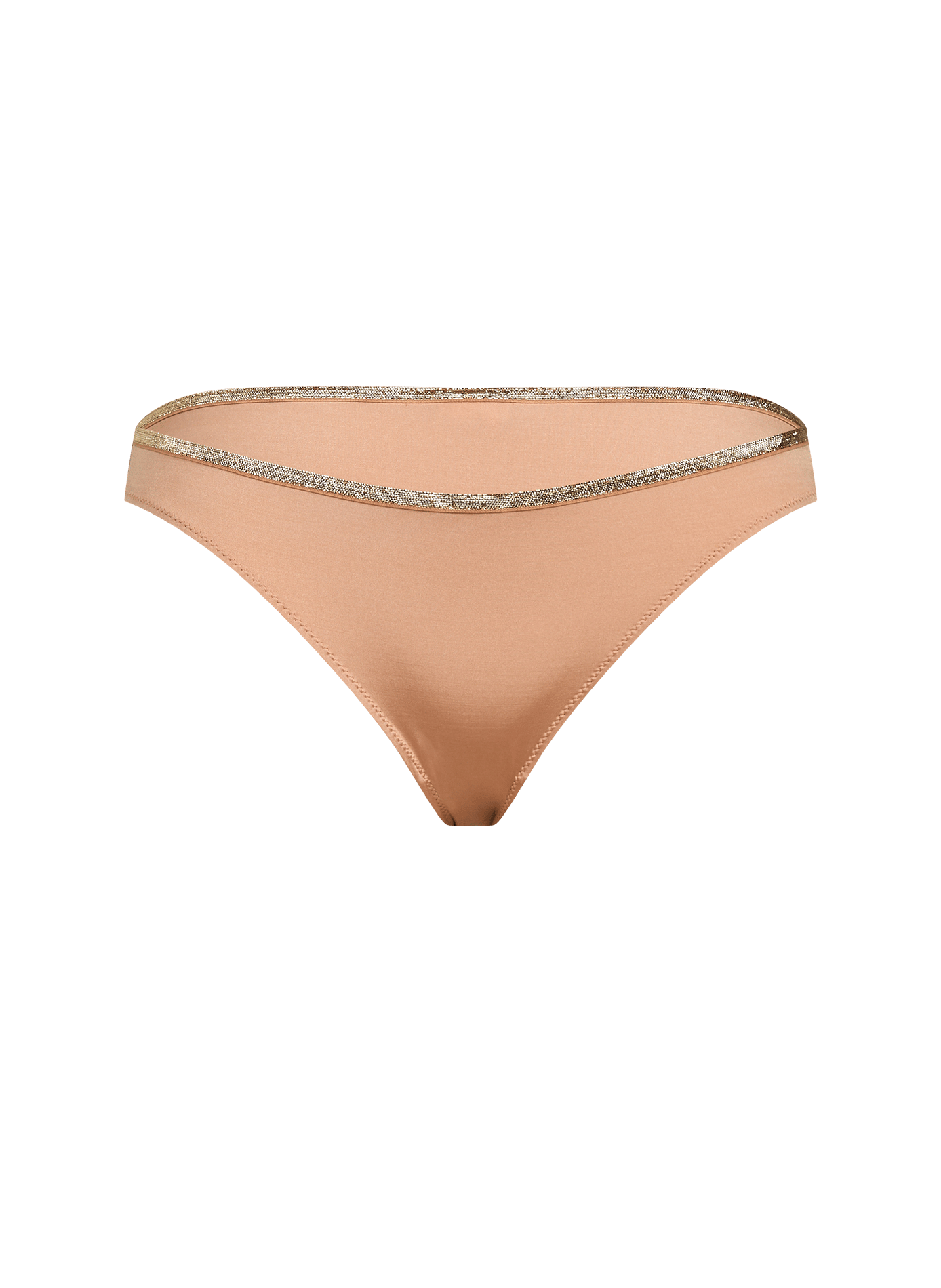 Culotte mit glitzerndem Bund LA NOUVELLE Beige