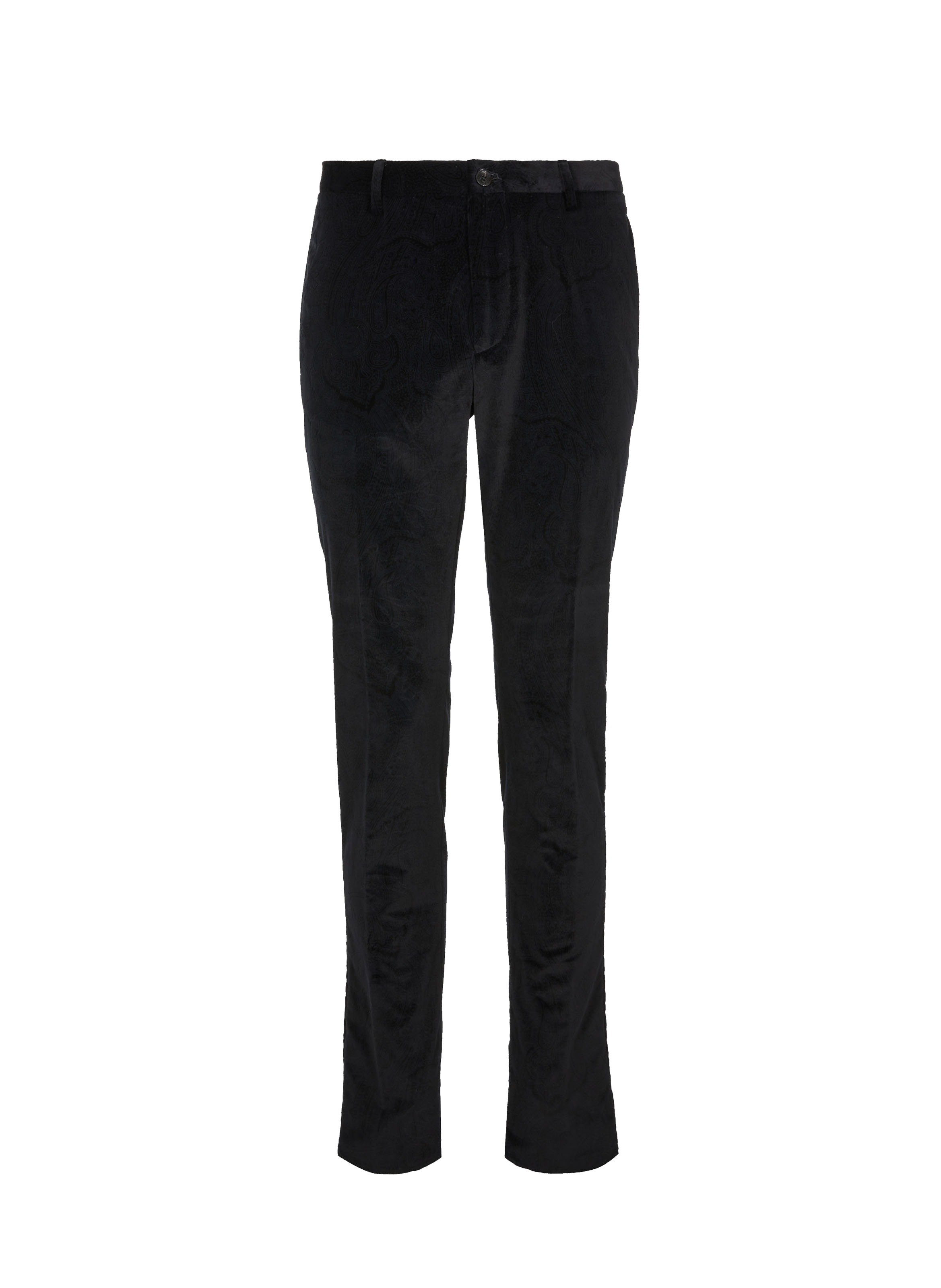 Pantalon en jacquard de velours