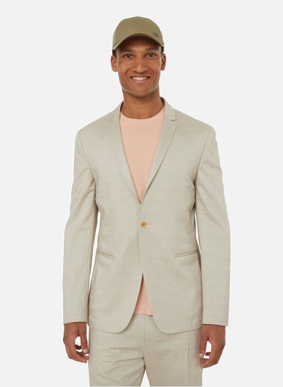 Calvin klein cream suit Clearance