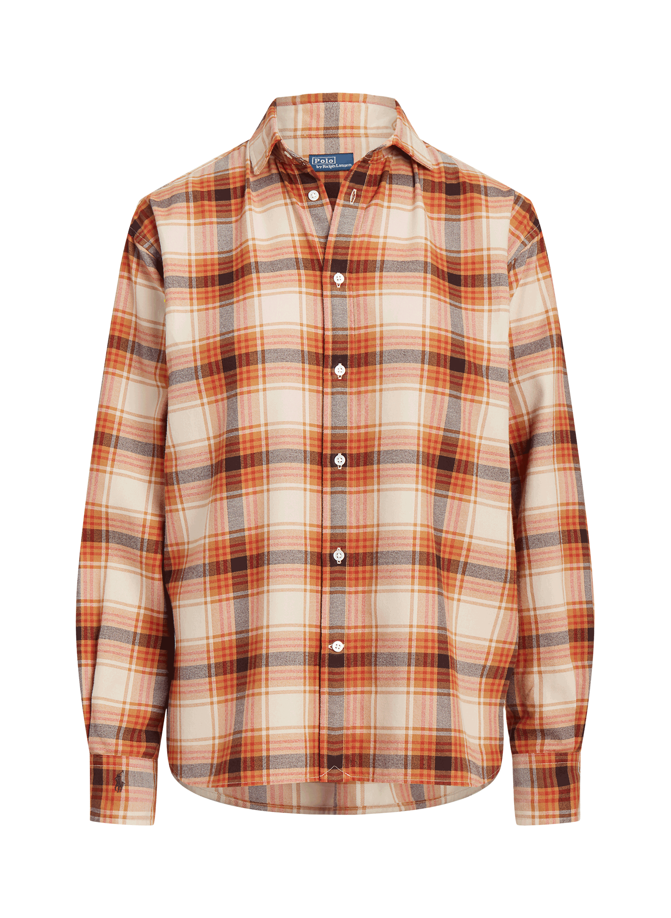 Chemise à carreaux en coton